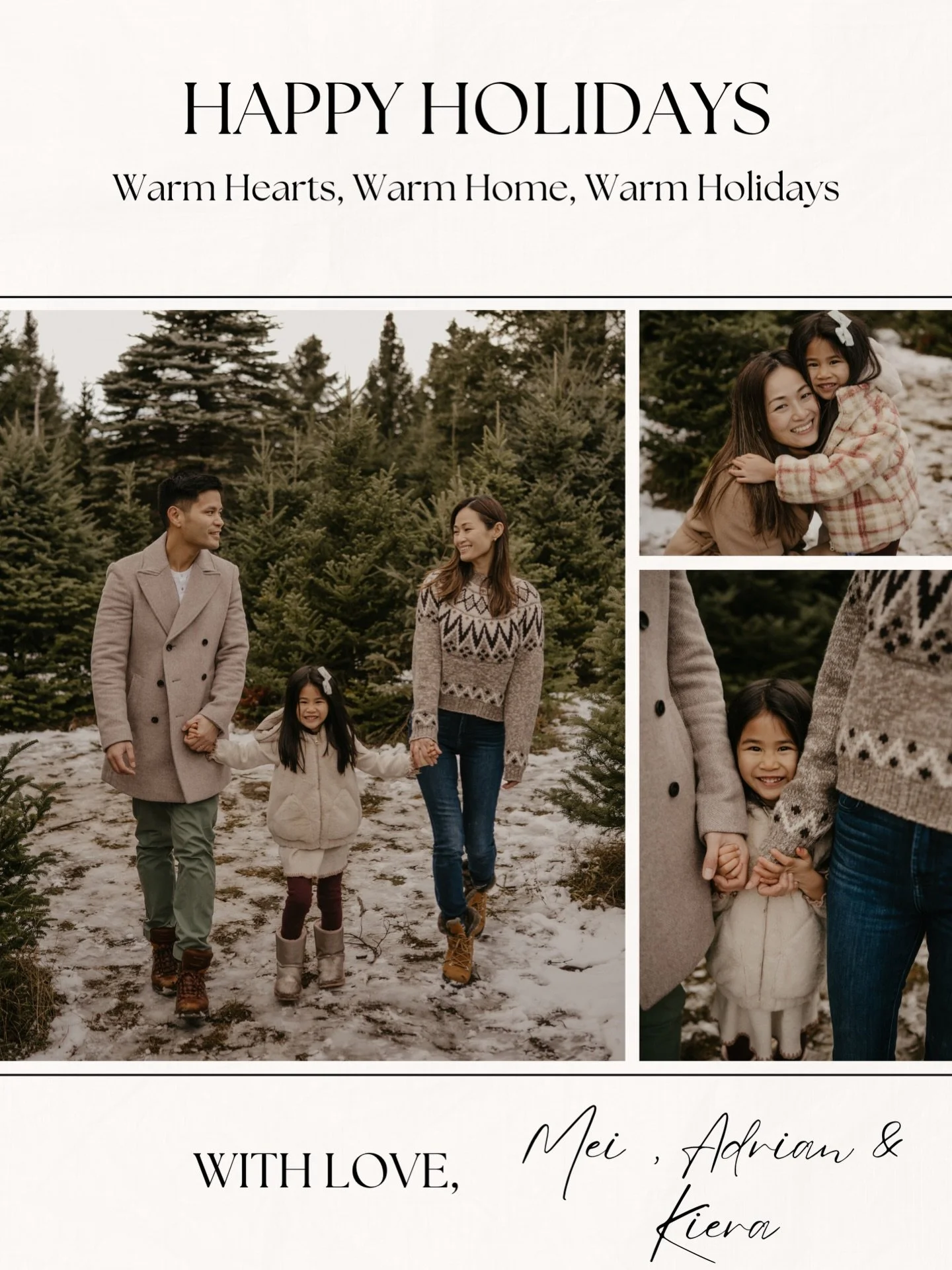 From our family to yours! Happy Holidays! 🎄