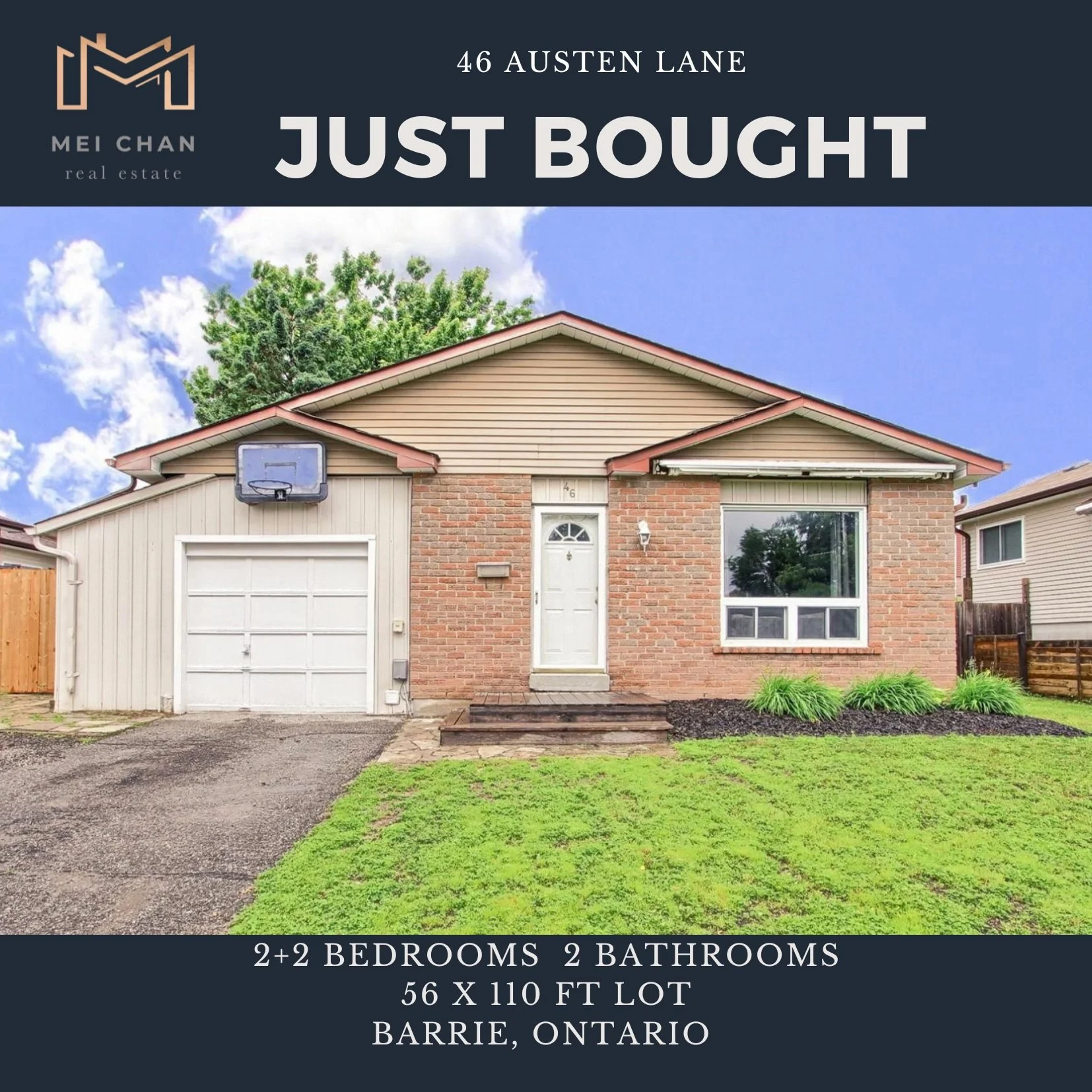 We saw a deal and jumped on it! For years, our investor clients were on a hunt for a good deal. No one loves a deal more than me!! IYKYK. 😉 

The house was located in a family friendly neighbourhood. Situated on a premium wide lot with lots of poten