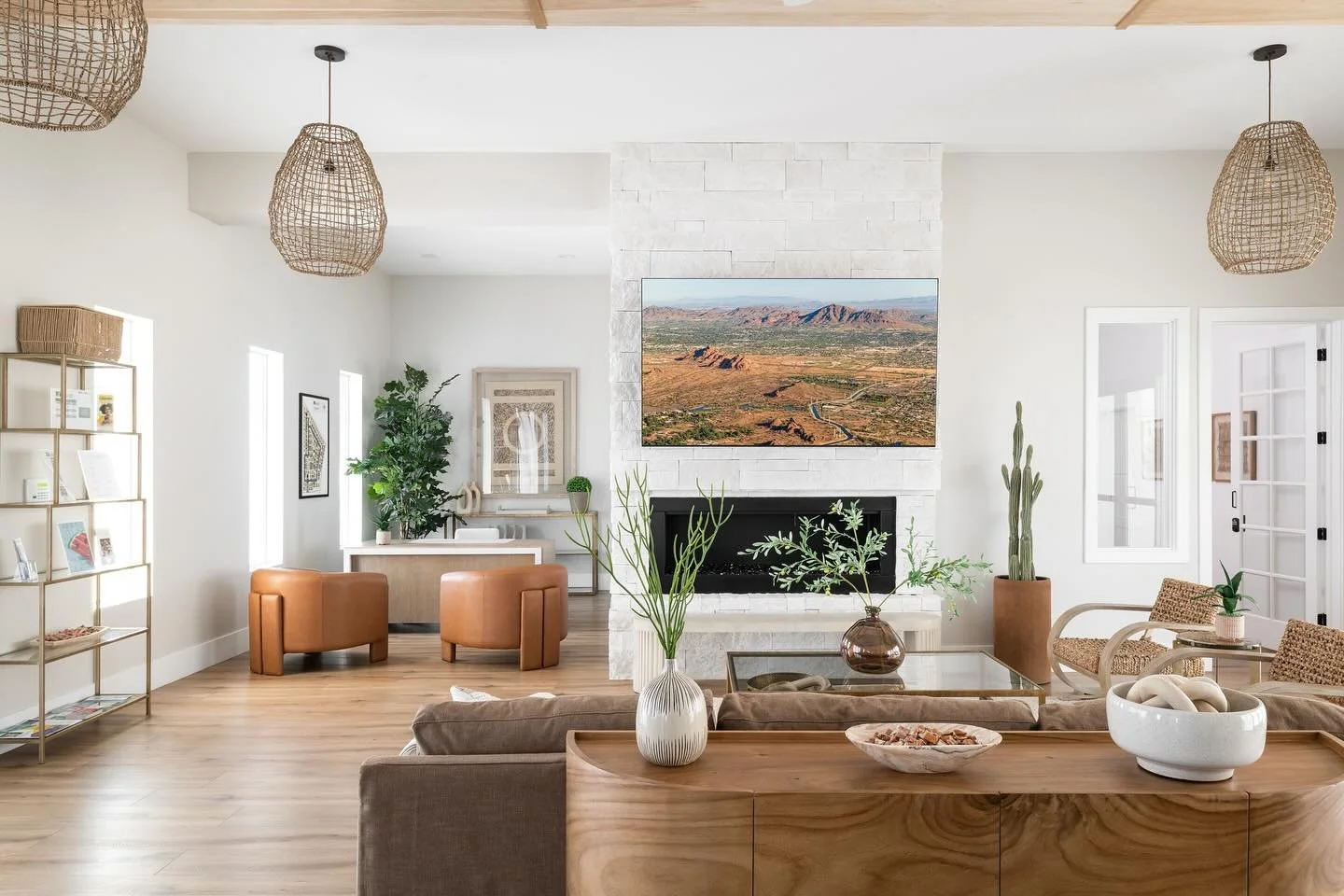 Step inside Bungalows at San Tan Village&mdash;where desert contemporary meets organic modern for effortless luxury. ☀️Thoughtfully designed spaces blend natural textures, warm tones, and modern elegance to create a refined yet inviting atmosphere. F