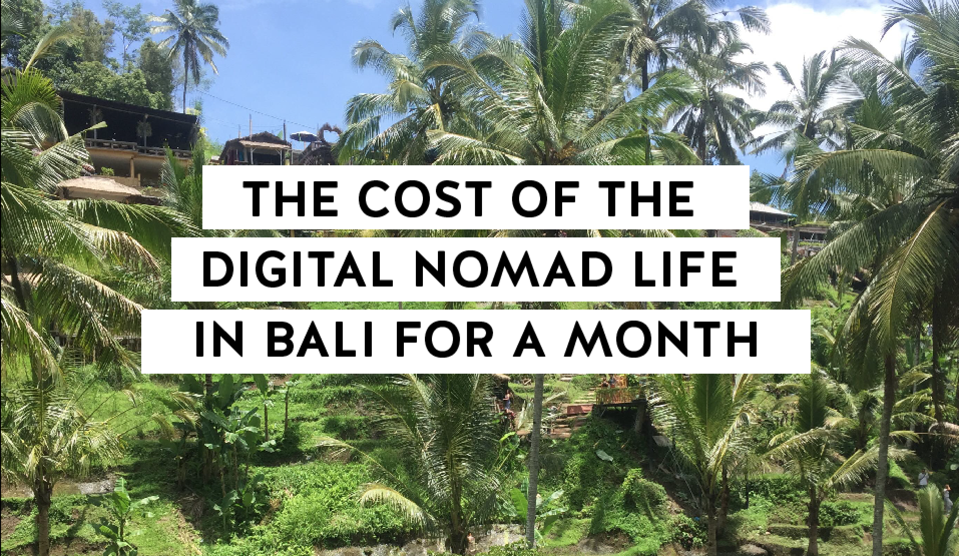 Bali Cost Of Living