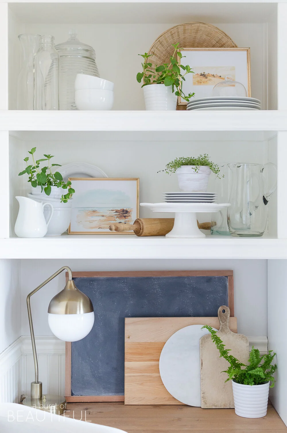 The 4 Ways To Style Open Shelves