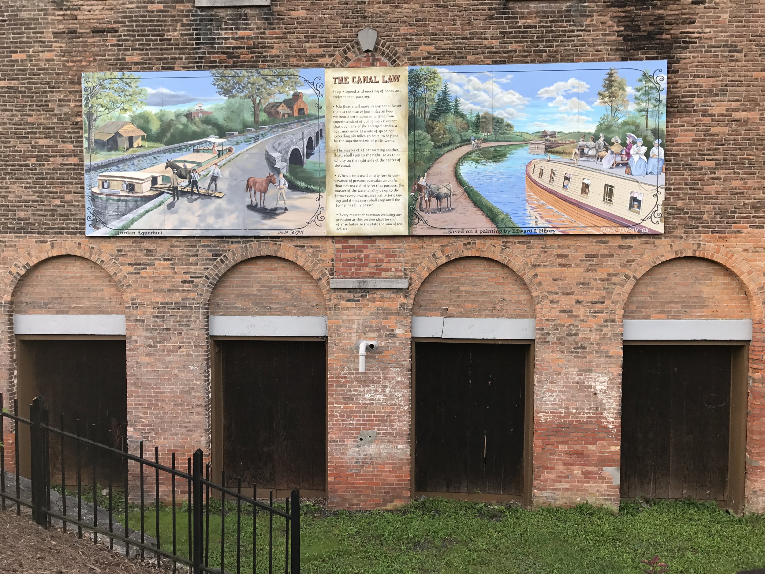 "Canal Law" Mural
