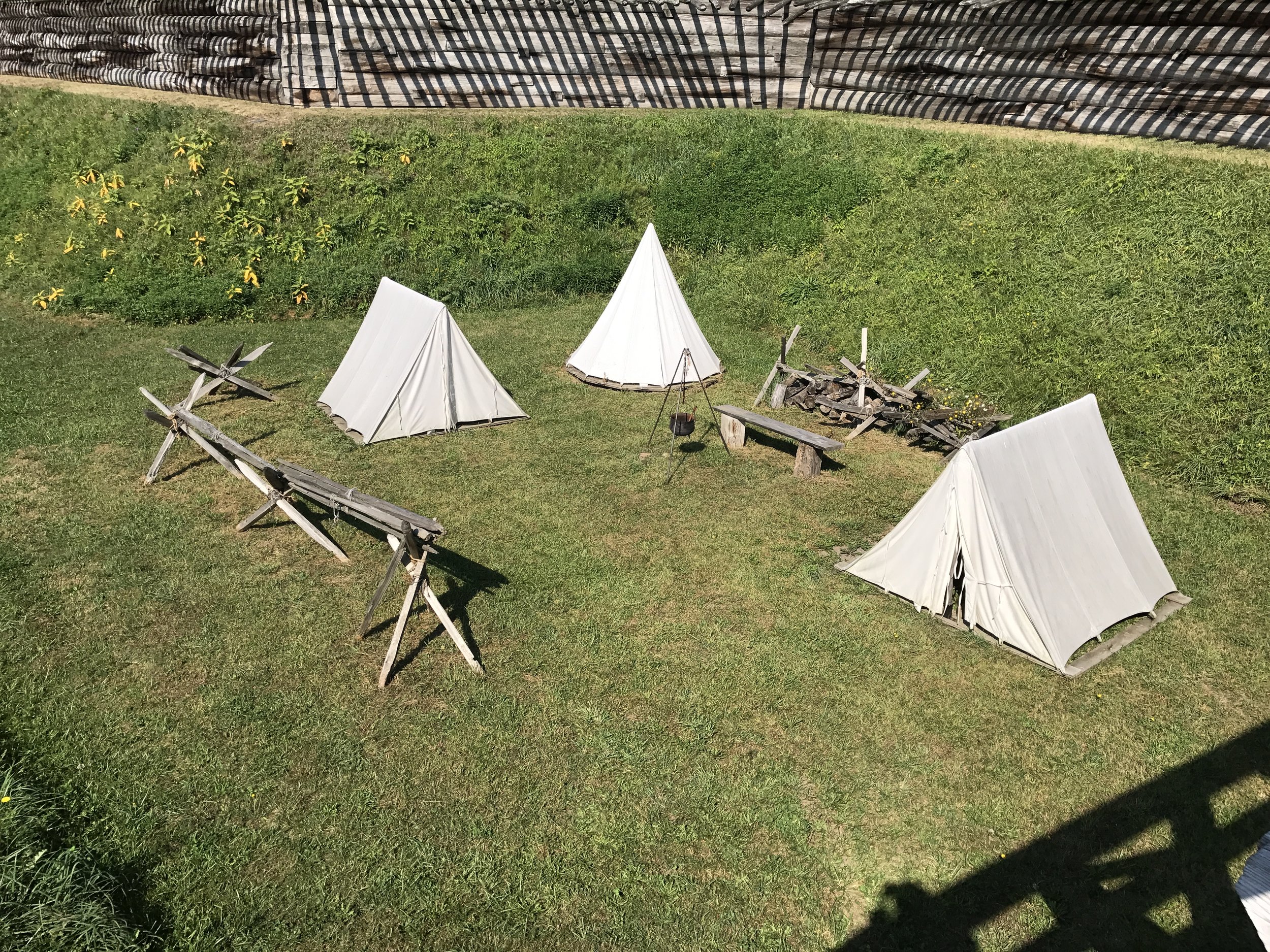 Recreated Fort Stanwix
