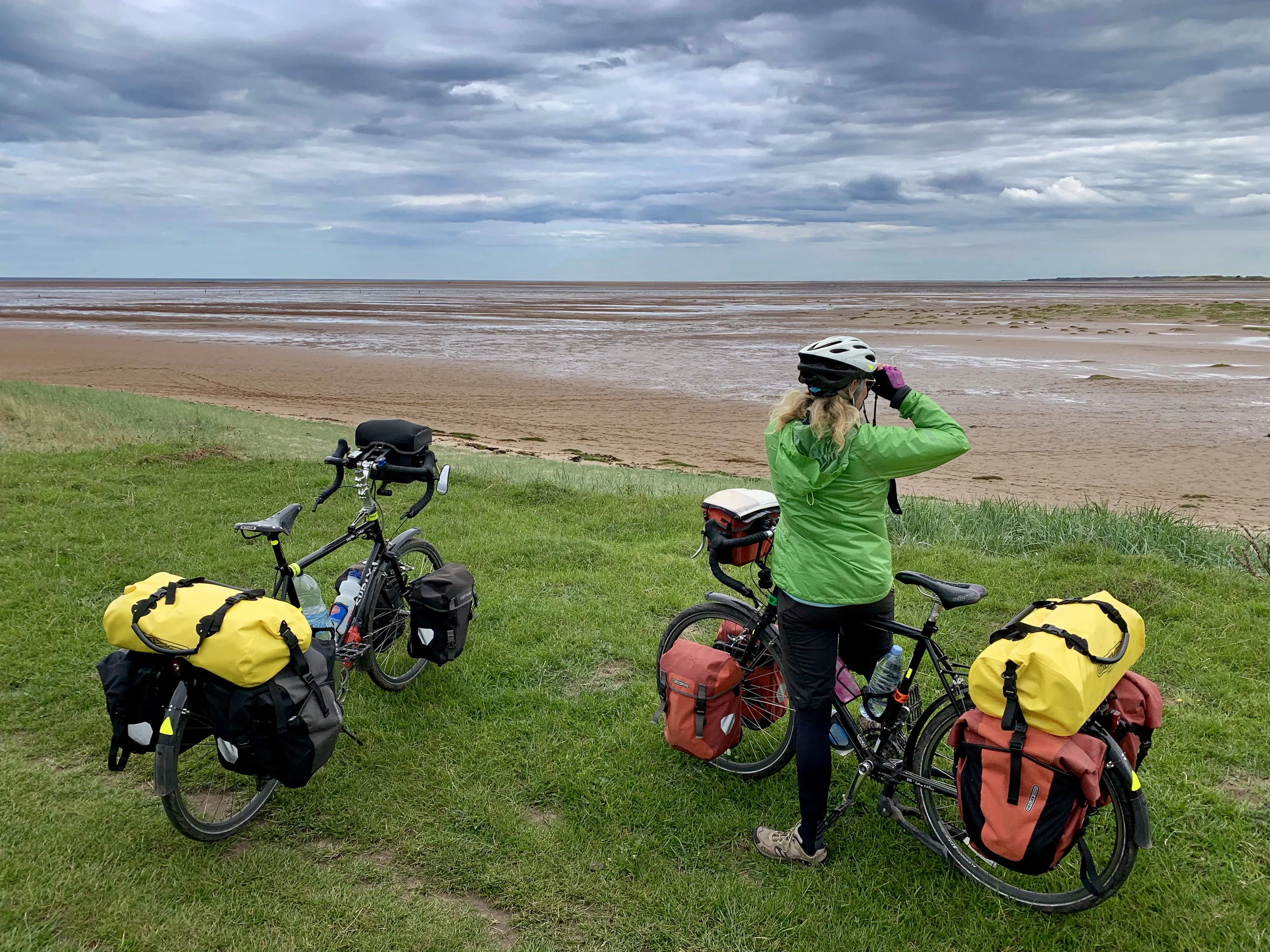 The North Sea’s out there somewhere