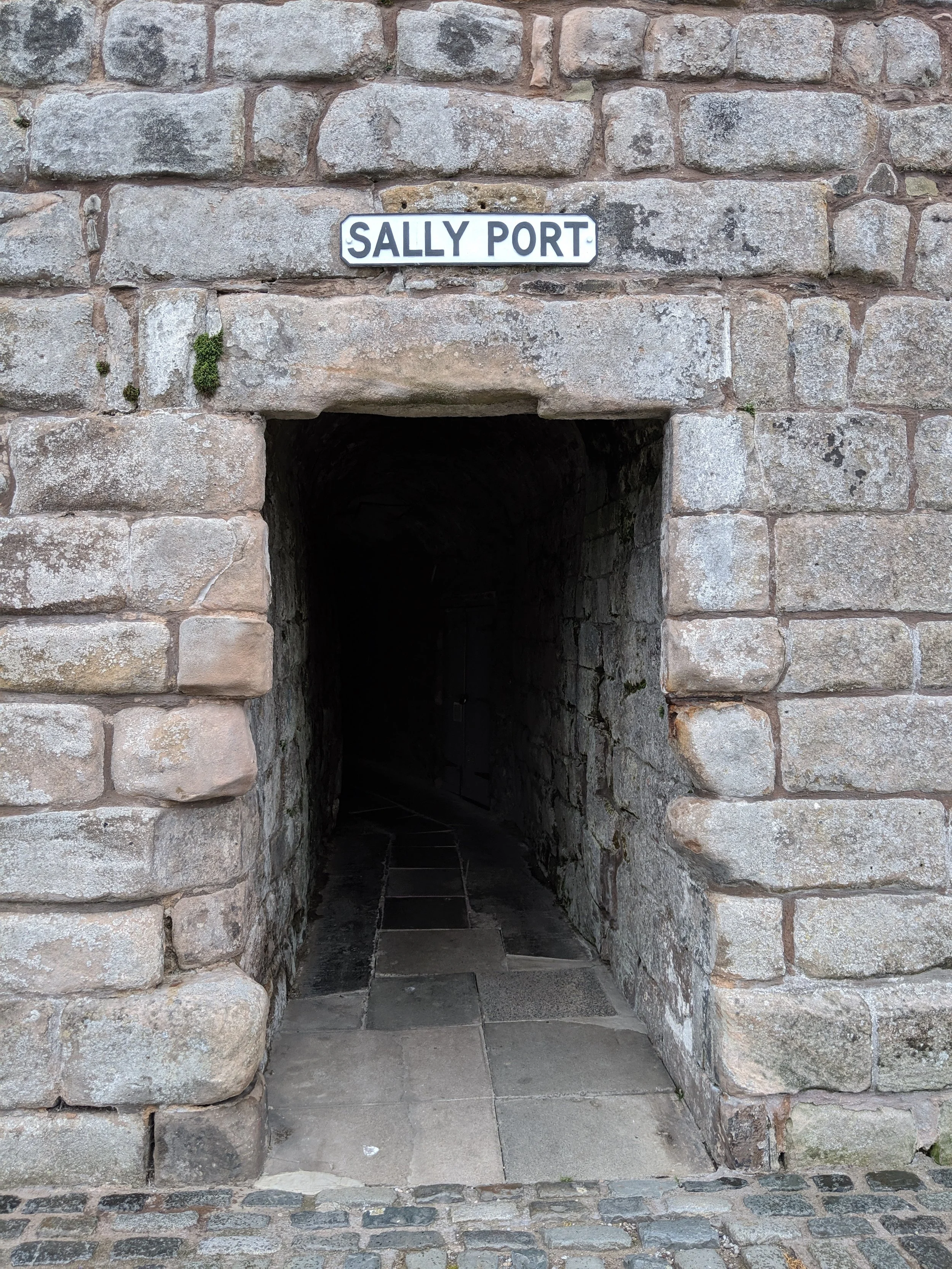 Portal through the wall, Berwick