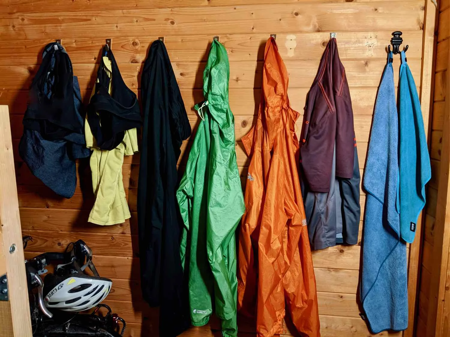 Enough pegs for all our wet clothes