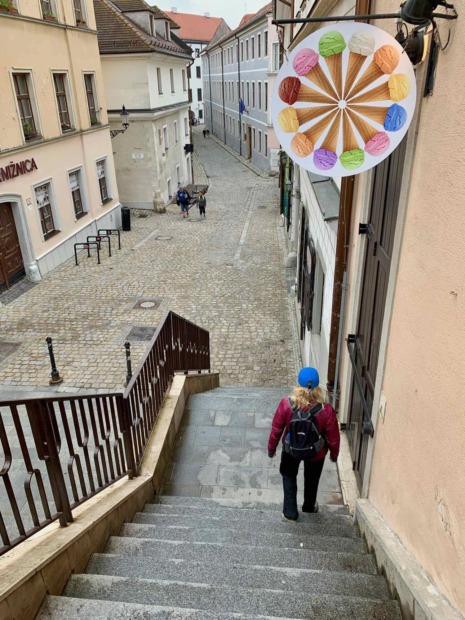 There must be ice cream here, somewhere