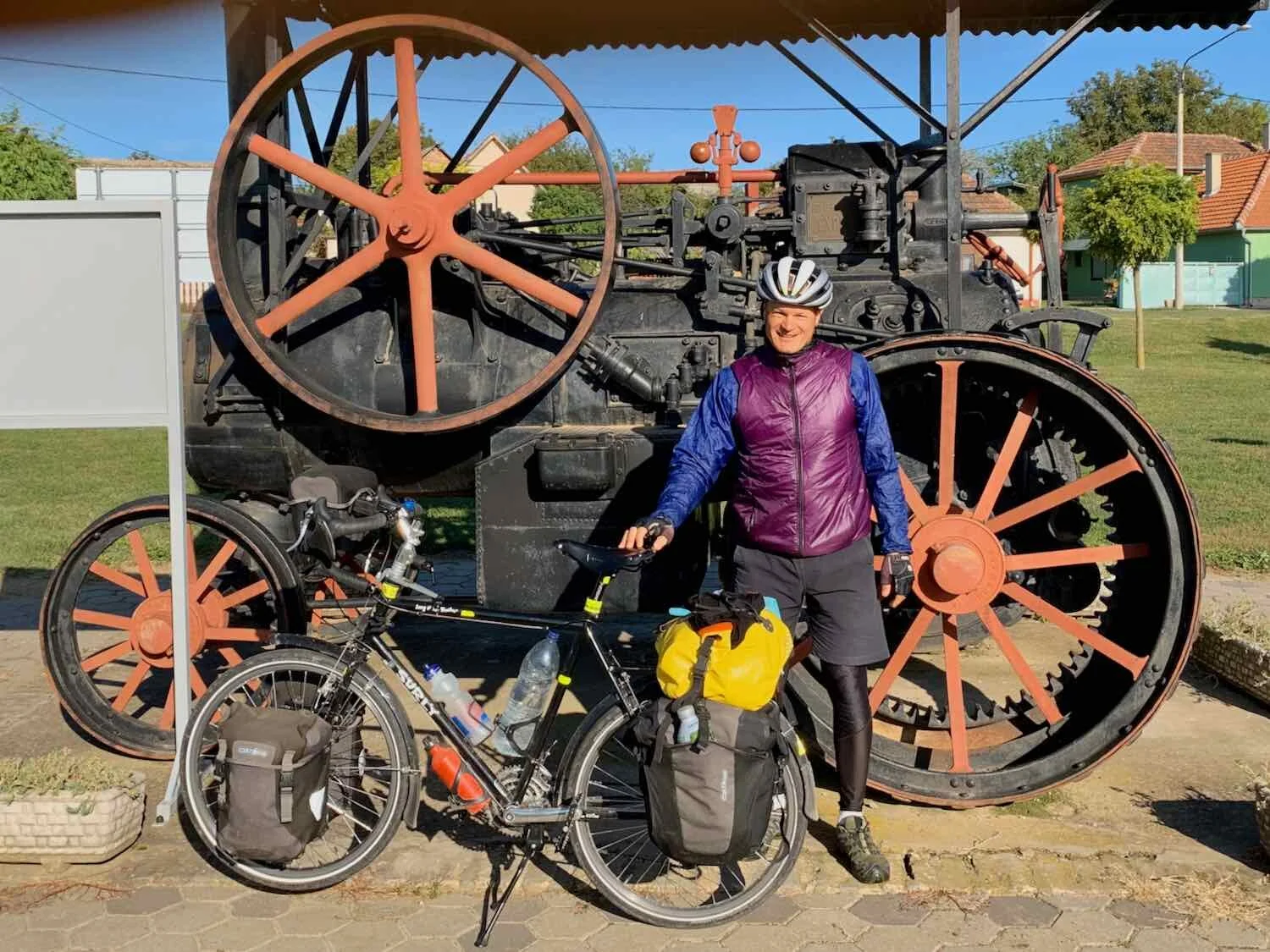 A beloved, old tractor. Knezevi Vinogradi