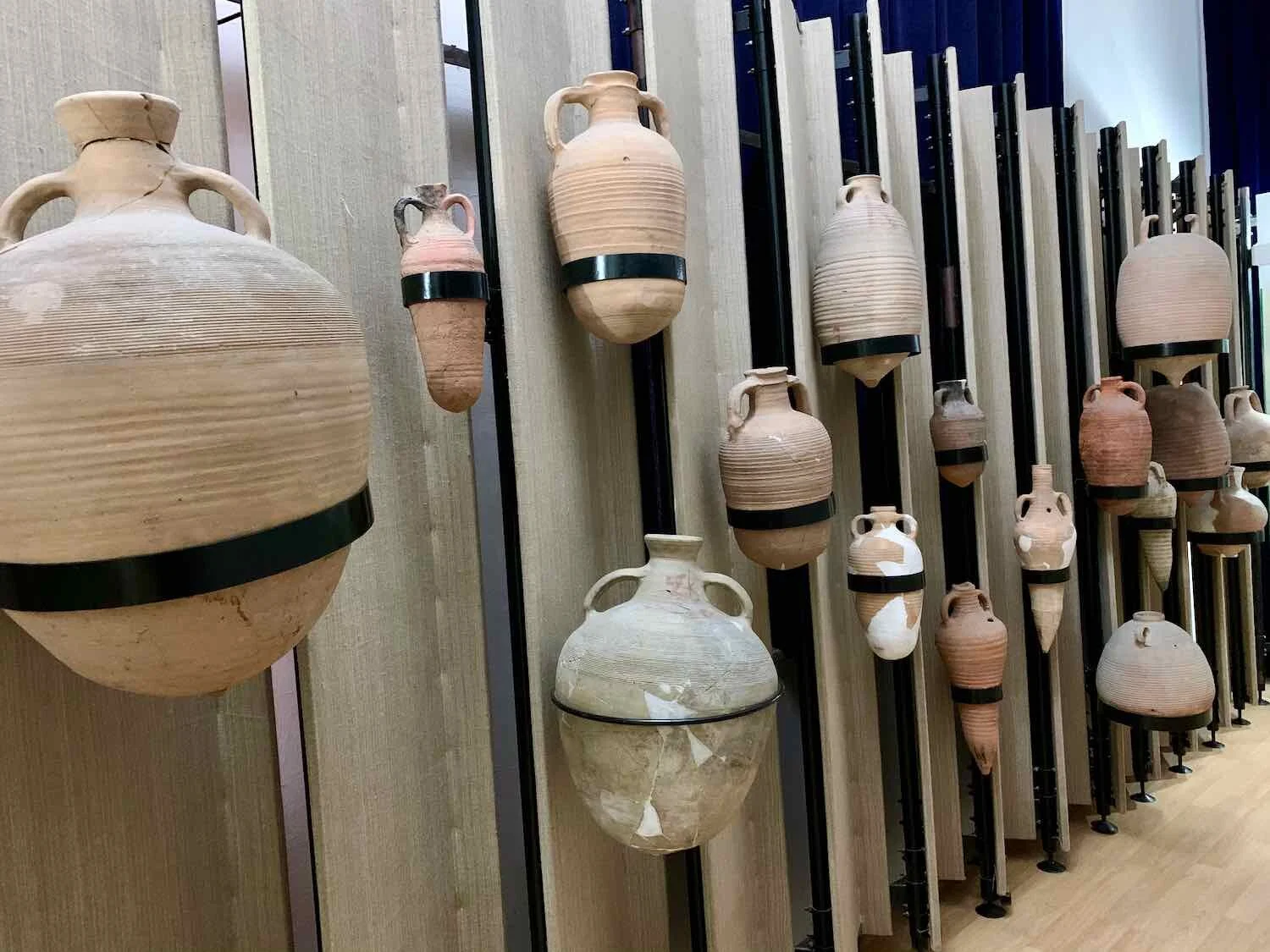 Greek and Roman vessels found under the city