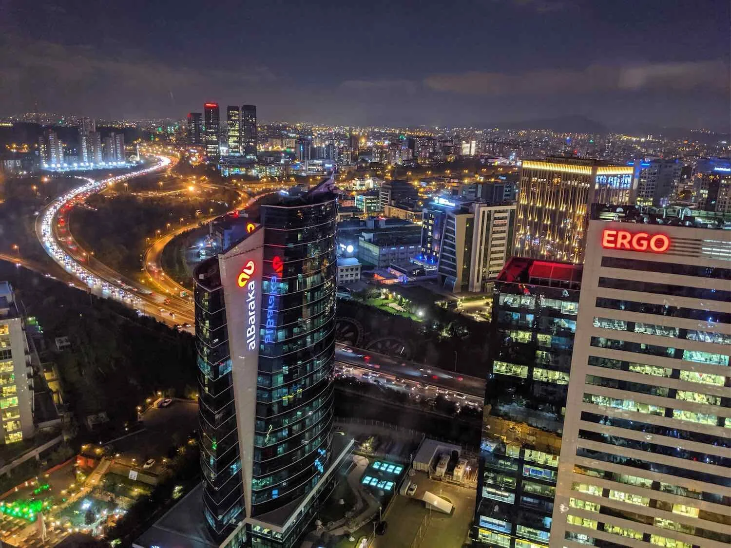 Istanbul extends as far as you can see