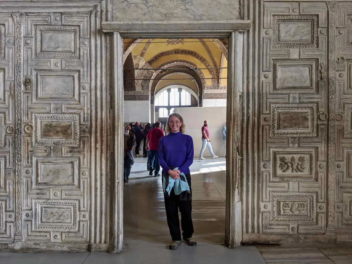 Entrance to the Sultan’s quarters, Hagia Sophia