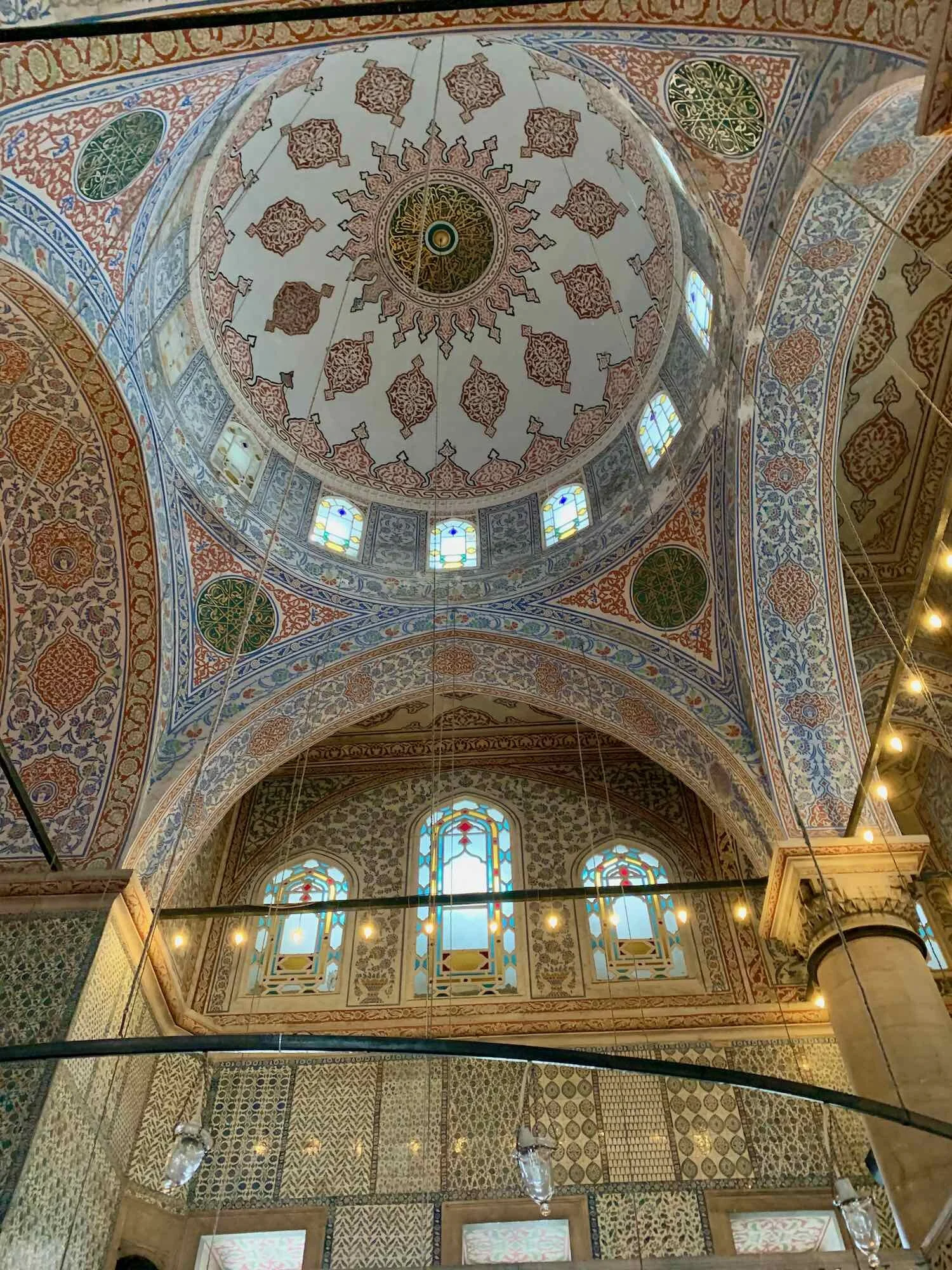 Inside the Blue Mosque