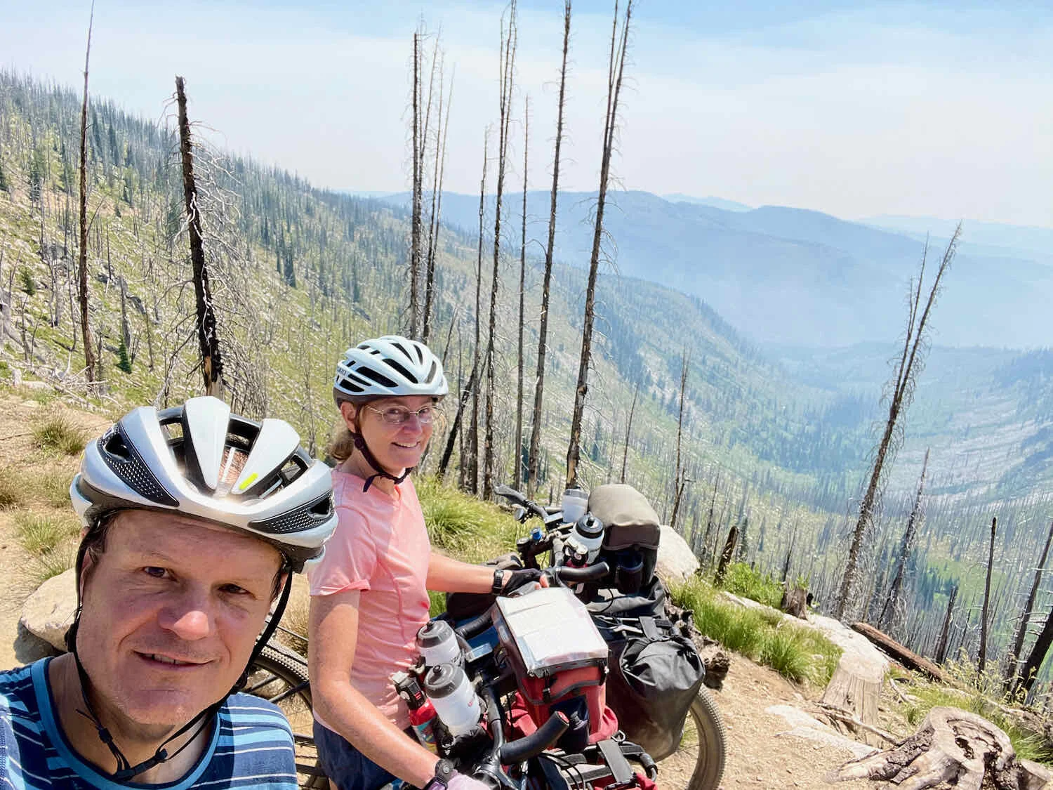 Victorious, top of Dry Saddle