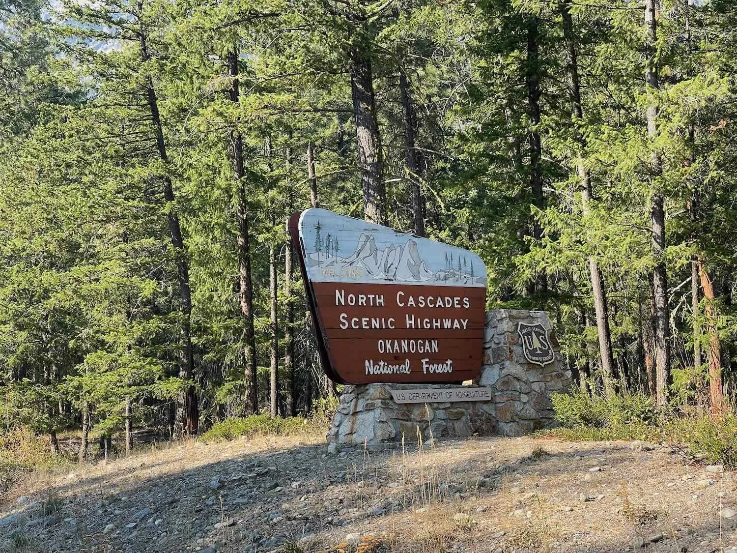 Entering the North Cascades