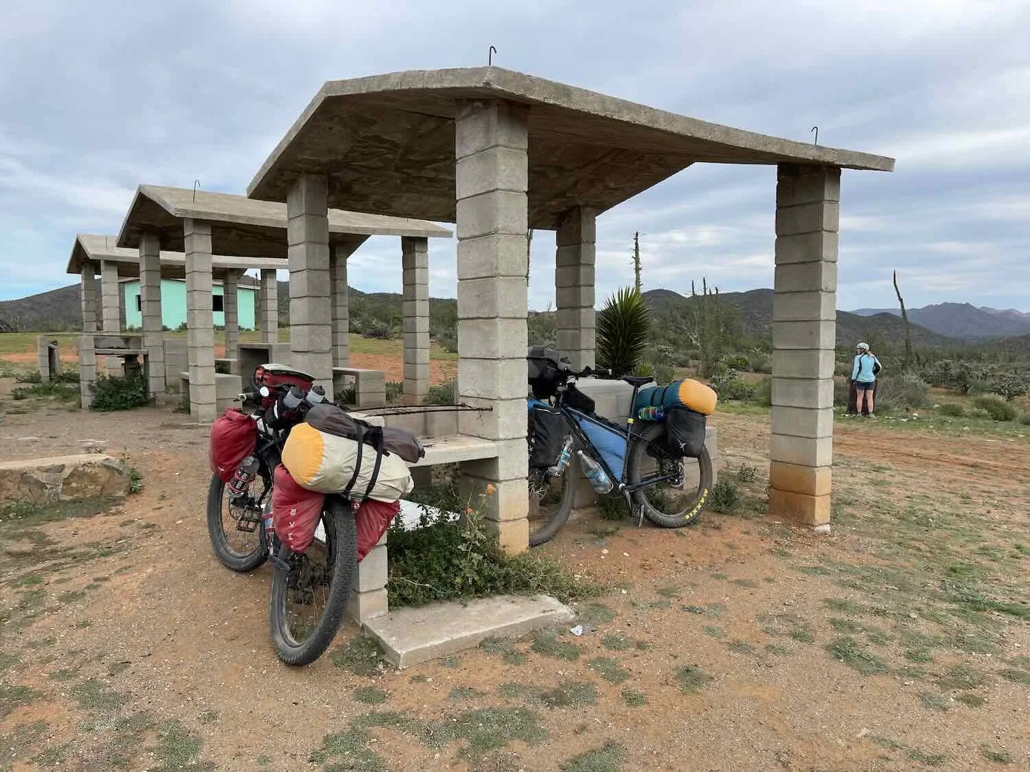 Ejido San José picnic shelters
