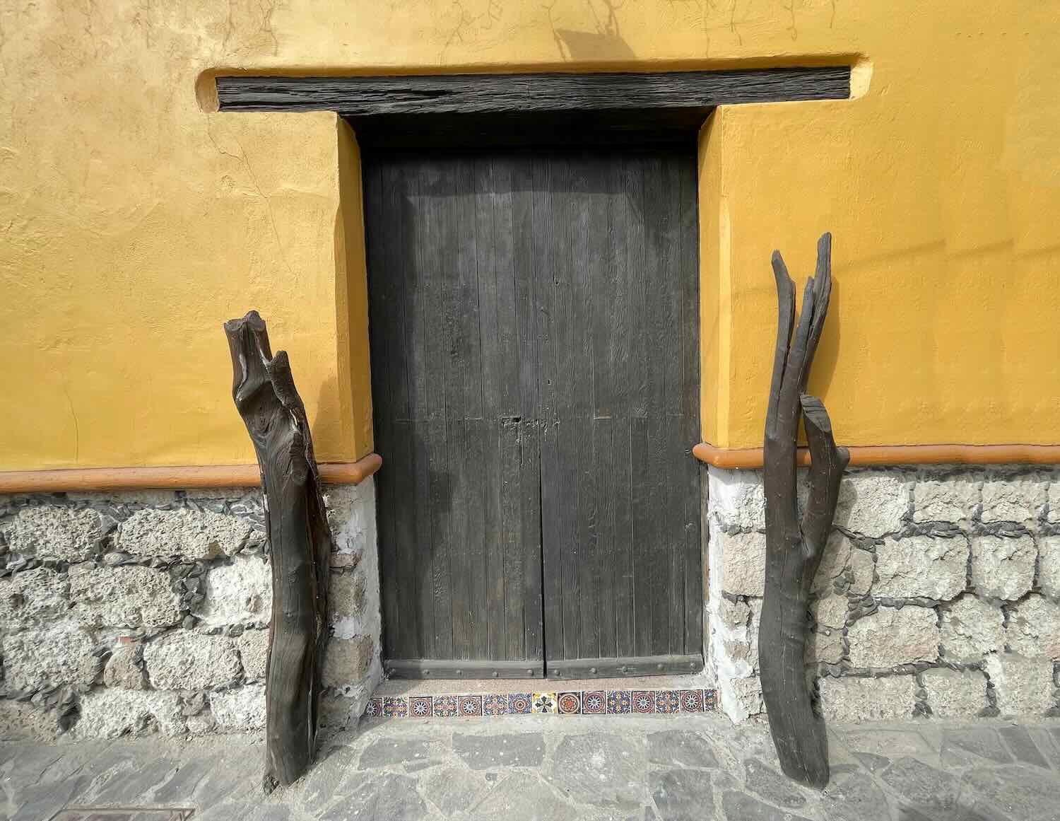 Door on a historic building