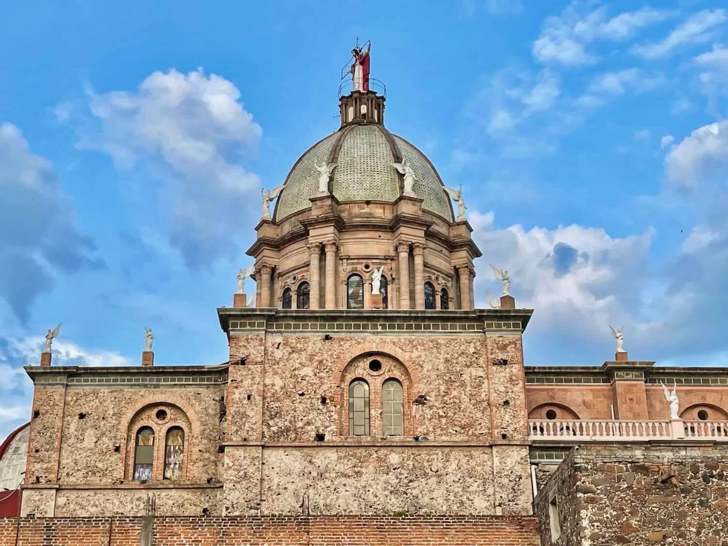 The high dome of the Sacred Heart Church