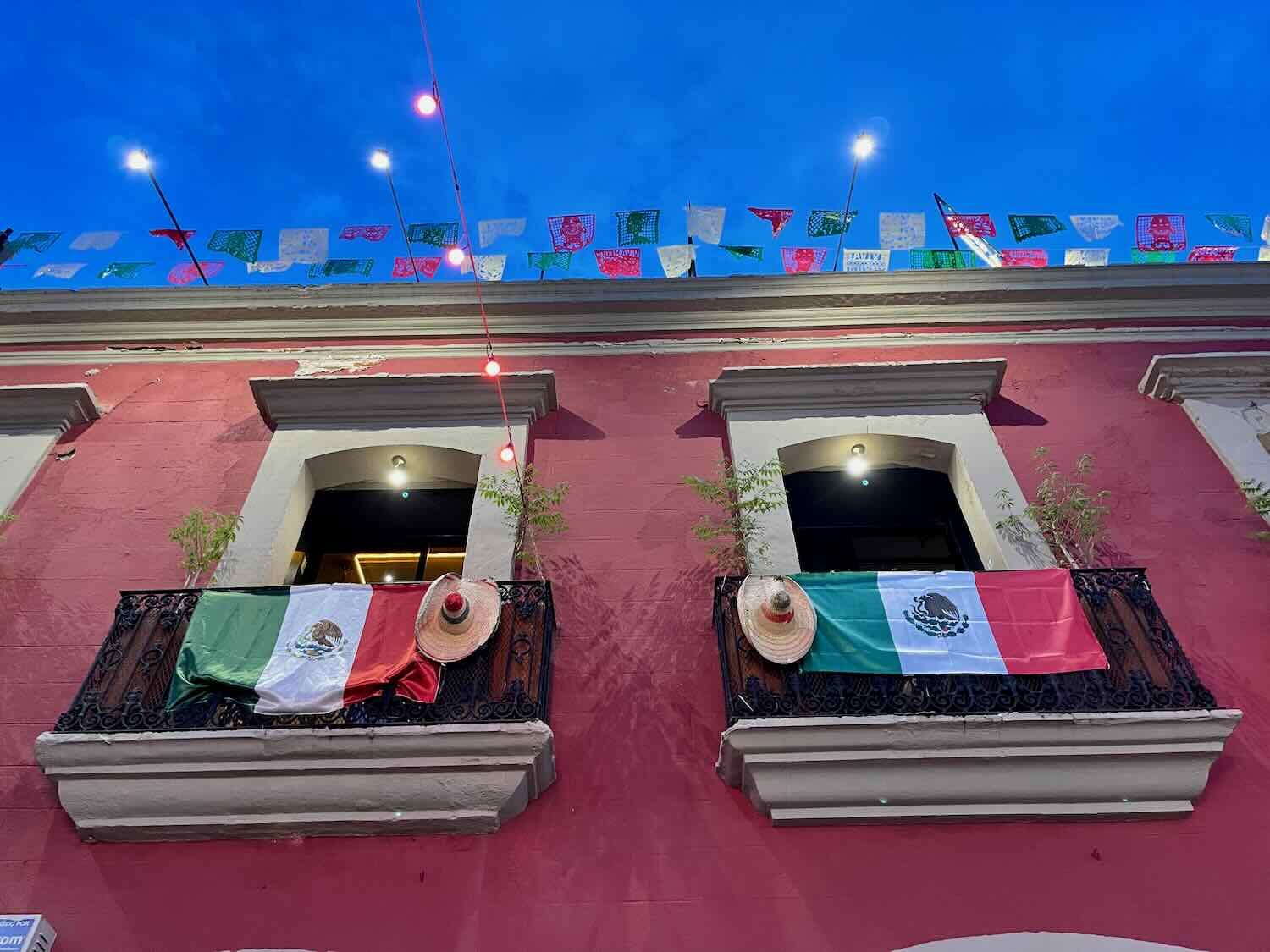 Few people wear the classic sombreros anymore. But their strong association with Mexico's national heroes means they show up as decorations for Independence Day.