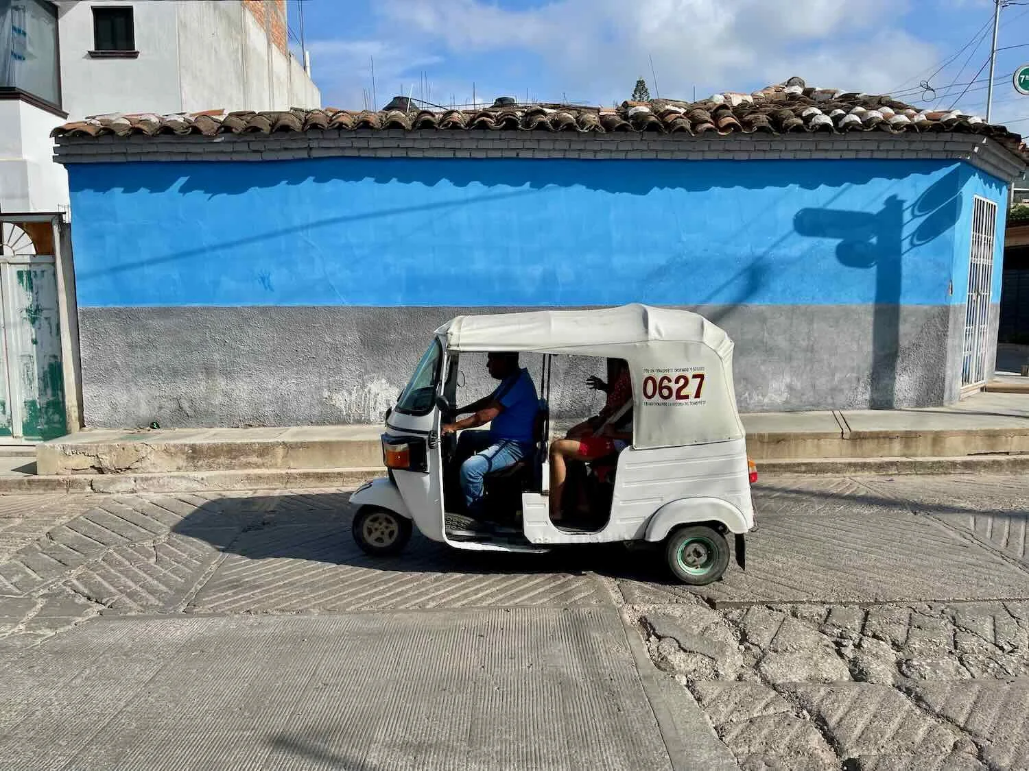 One of Coita's many tuk-tuks