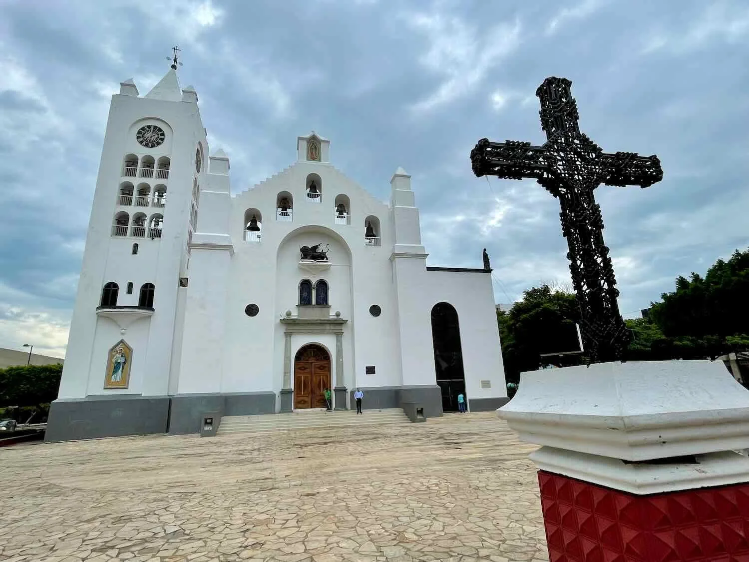 The Cathedral of San Marcos, with its many bells