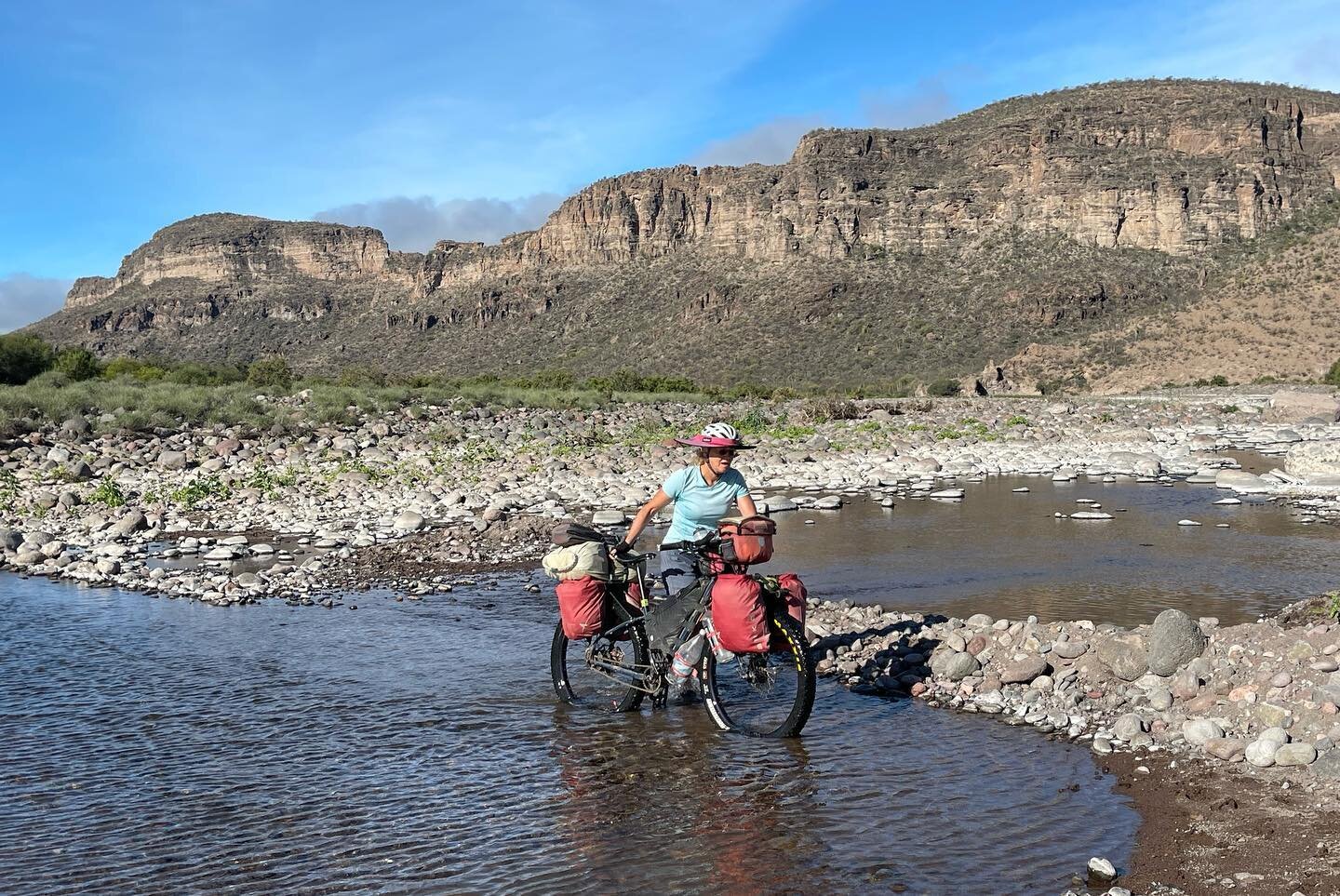 We finished section 13 of the Baja Divide bikepacking route.  Some have called this one of the most difficult sections of the route.  We had heard in advance that there were &ldquo;a lot of water crossings&rdquo;. We wondered what that meant since no