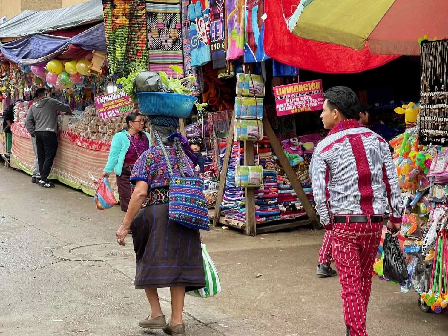 Both women and men commonly wore traditional clothes