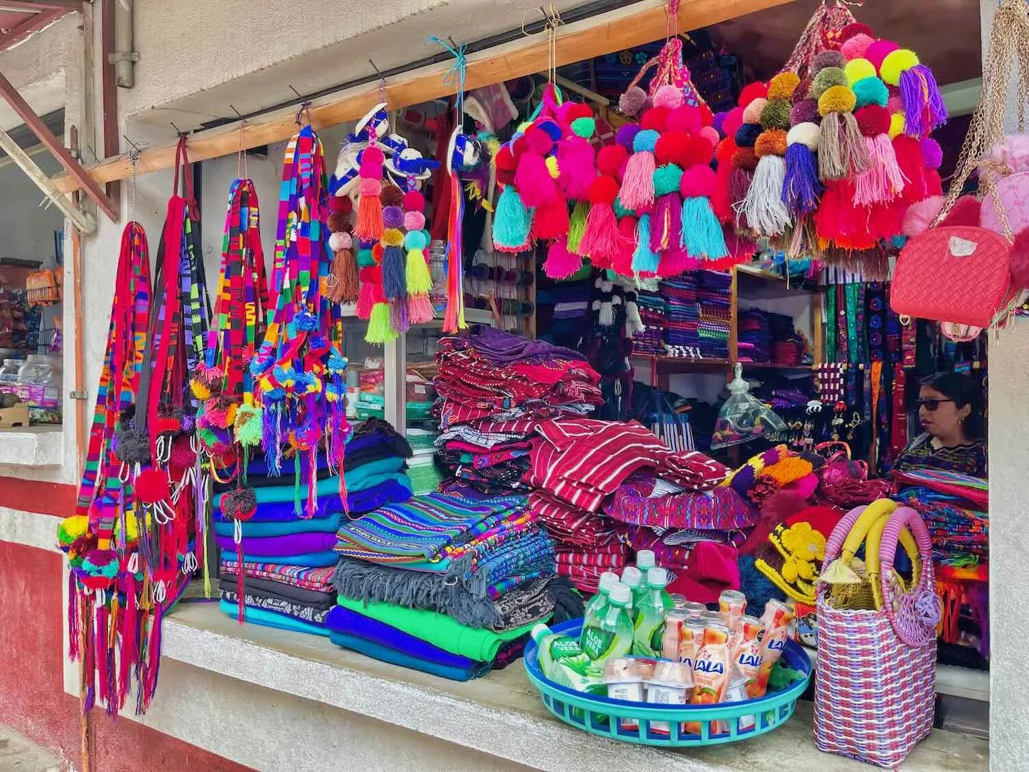Tassels and shawls add even more color
