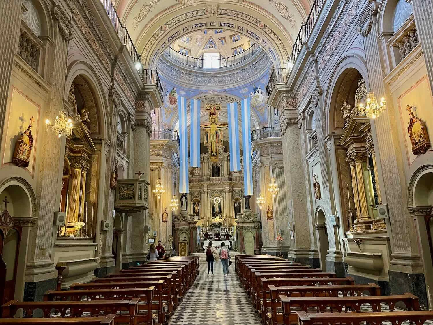 Interior of the St. Francis Basilica and Convent