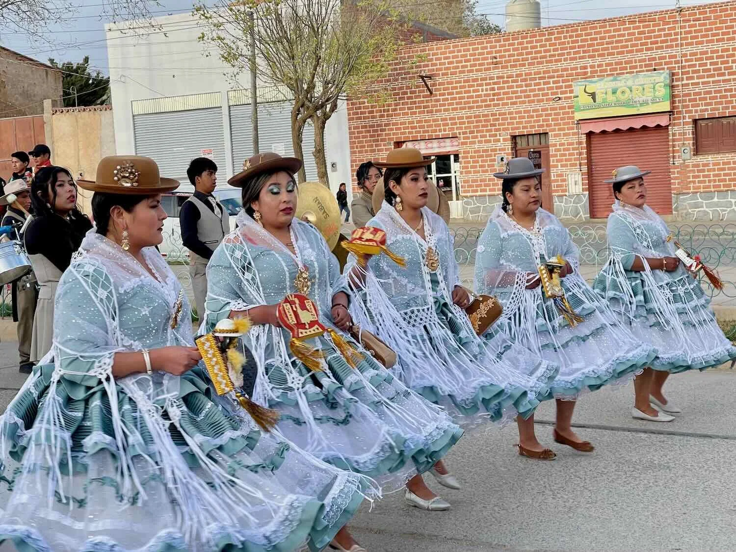 The second group of women in the parade.