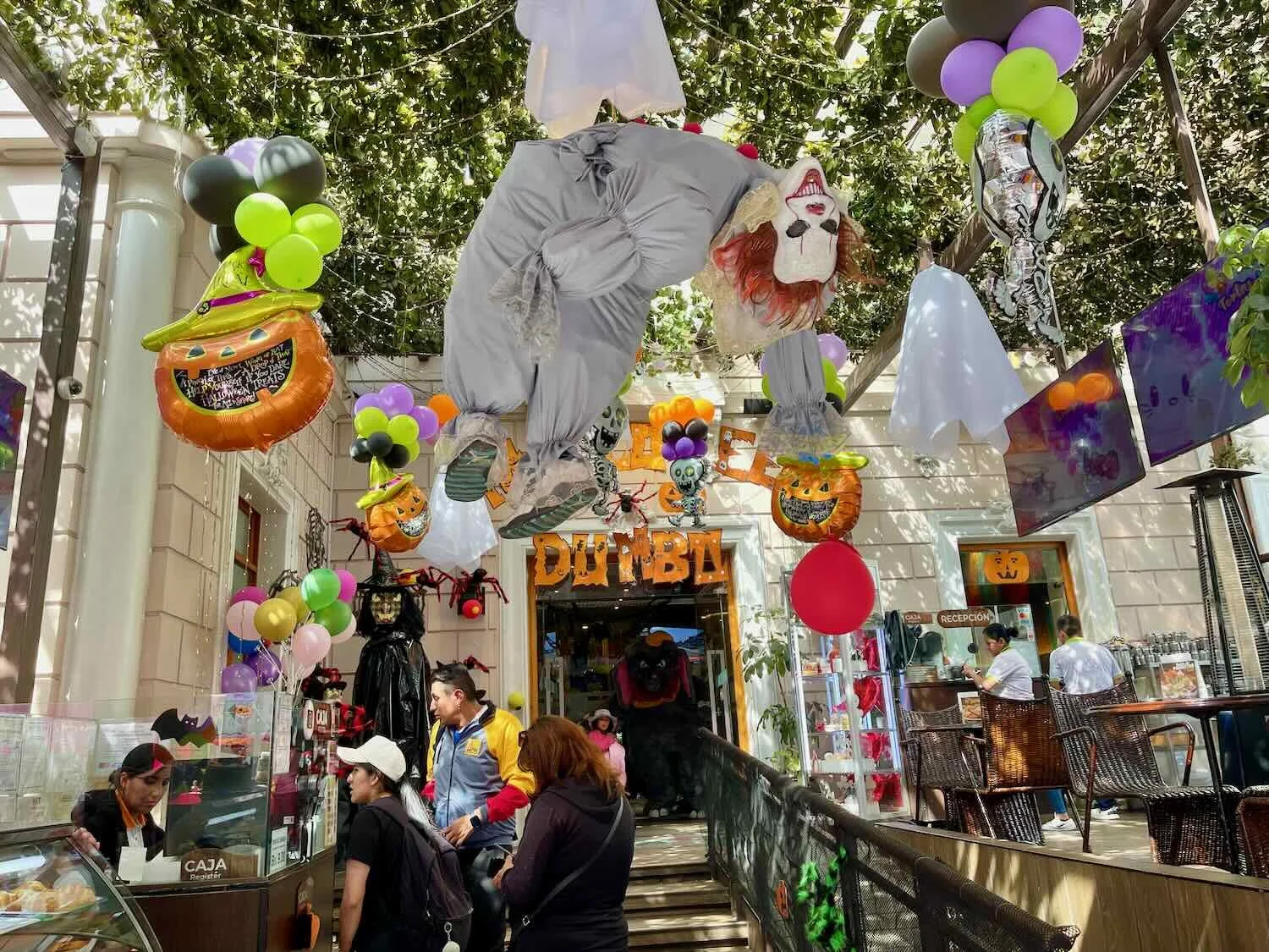 Bolivians have really embraced the ghoulish side of Halloween