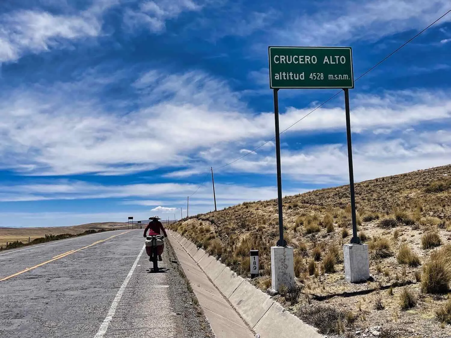 Approaching the highest point of the day.