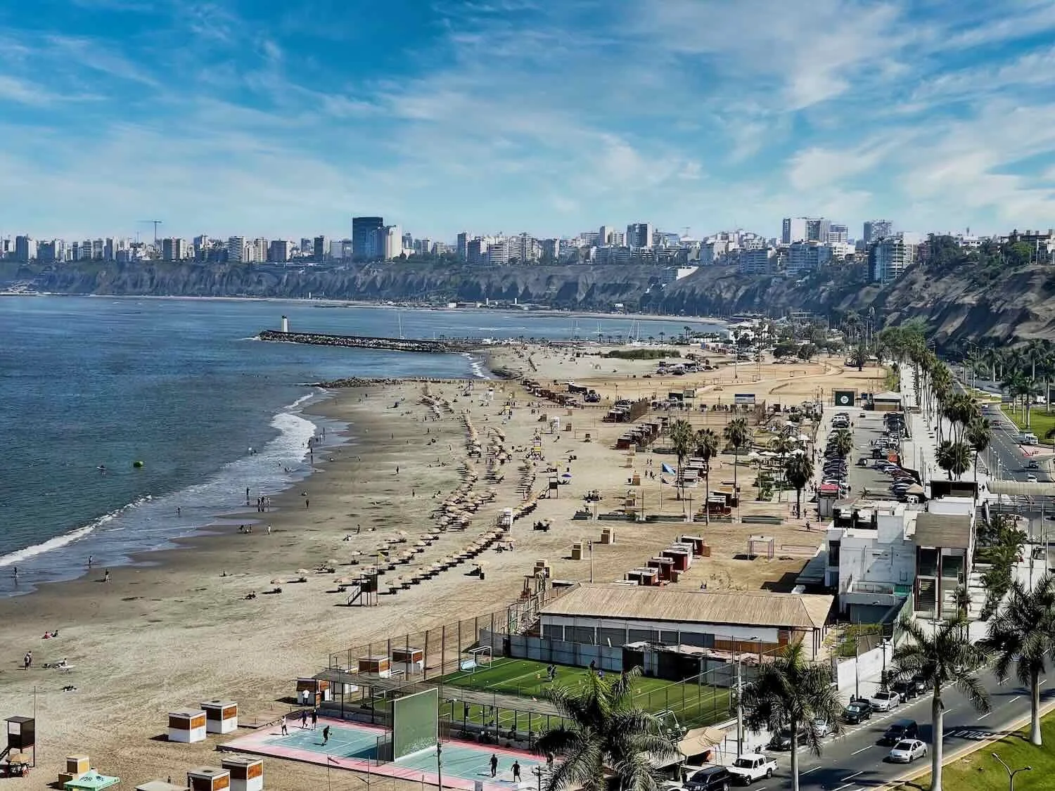 View of Agua Dulce Beach