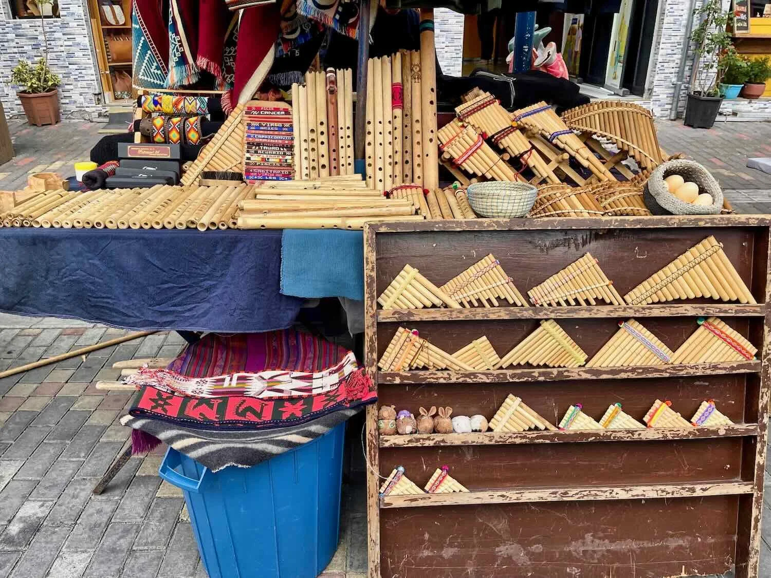 Traditional Andean Panpipes