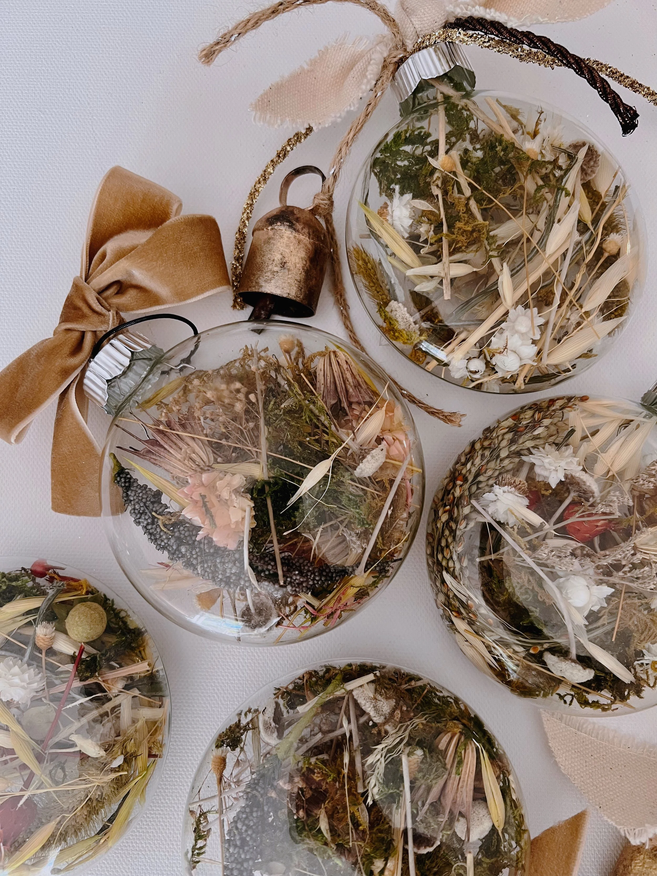 Round Glass Bauble- Large