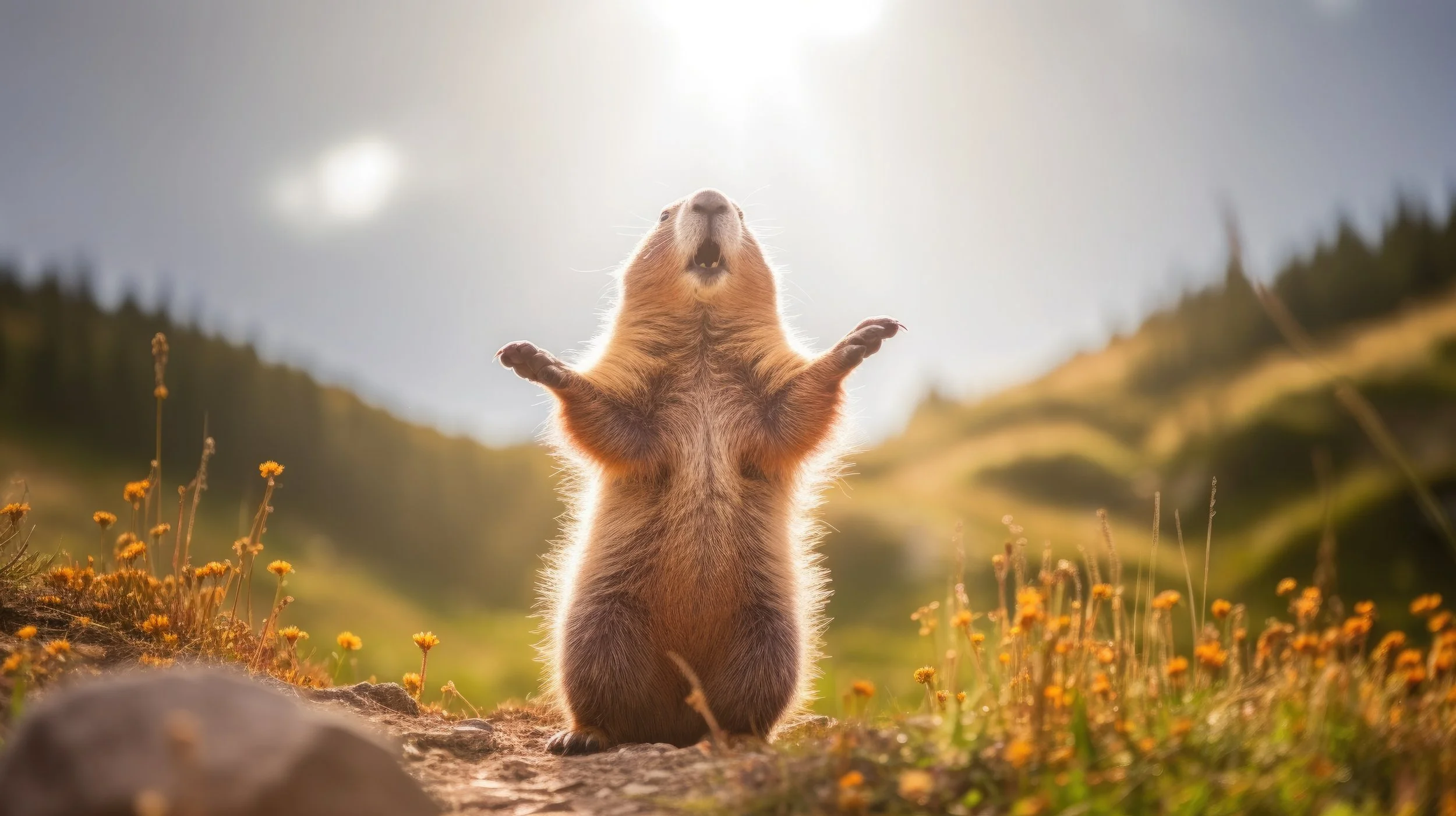 Groundhog Day, Wildlife, and Hints of Early Spring: What's Up with February?