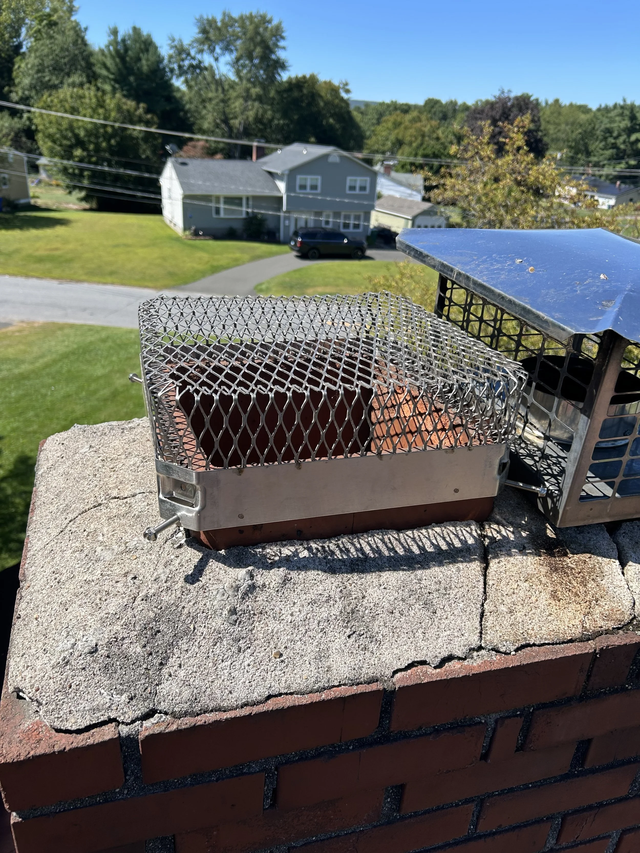 We install Chimney Caps