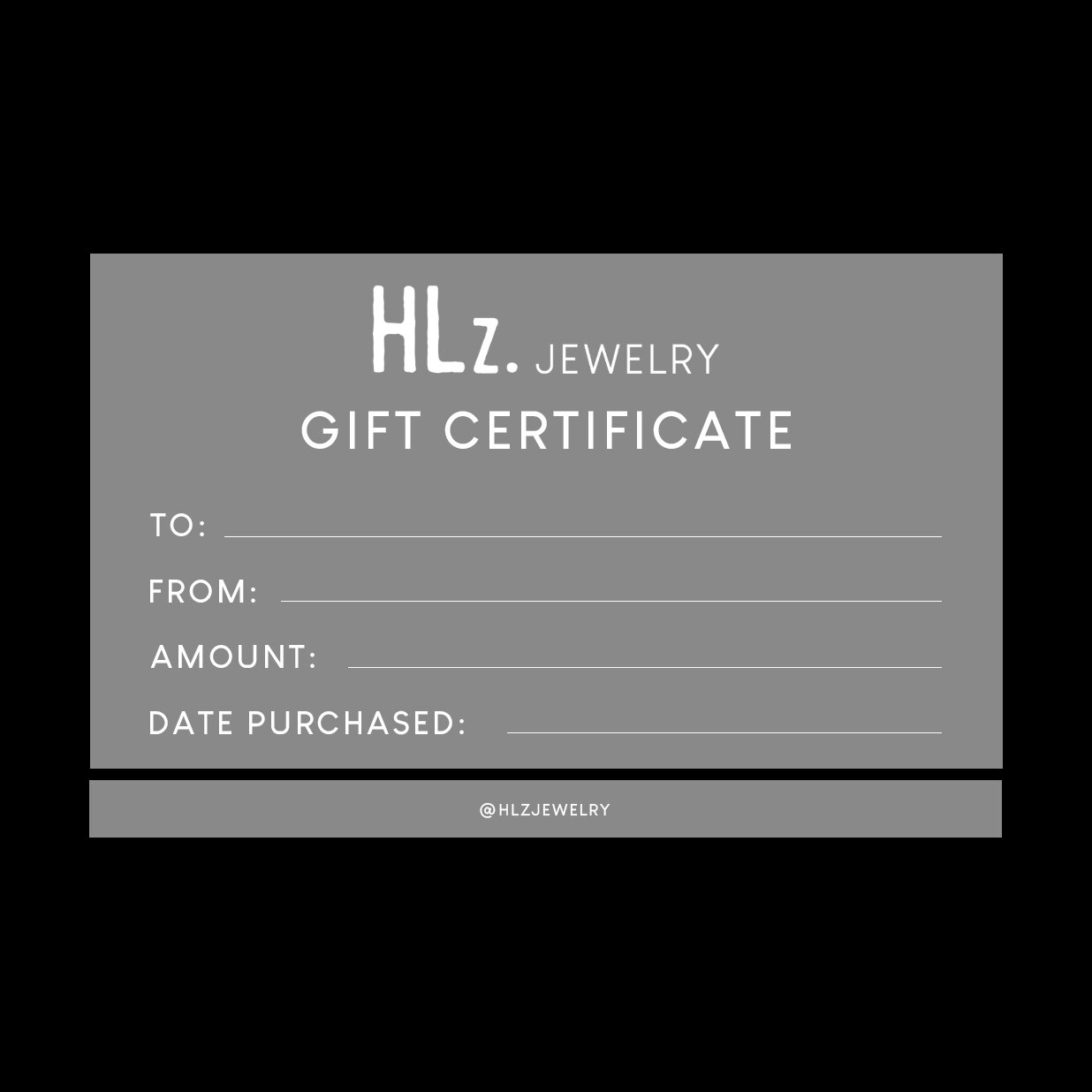 HLz. Gift Card