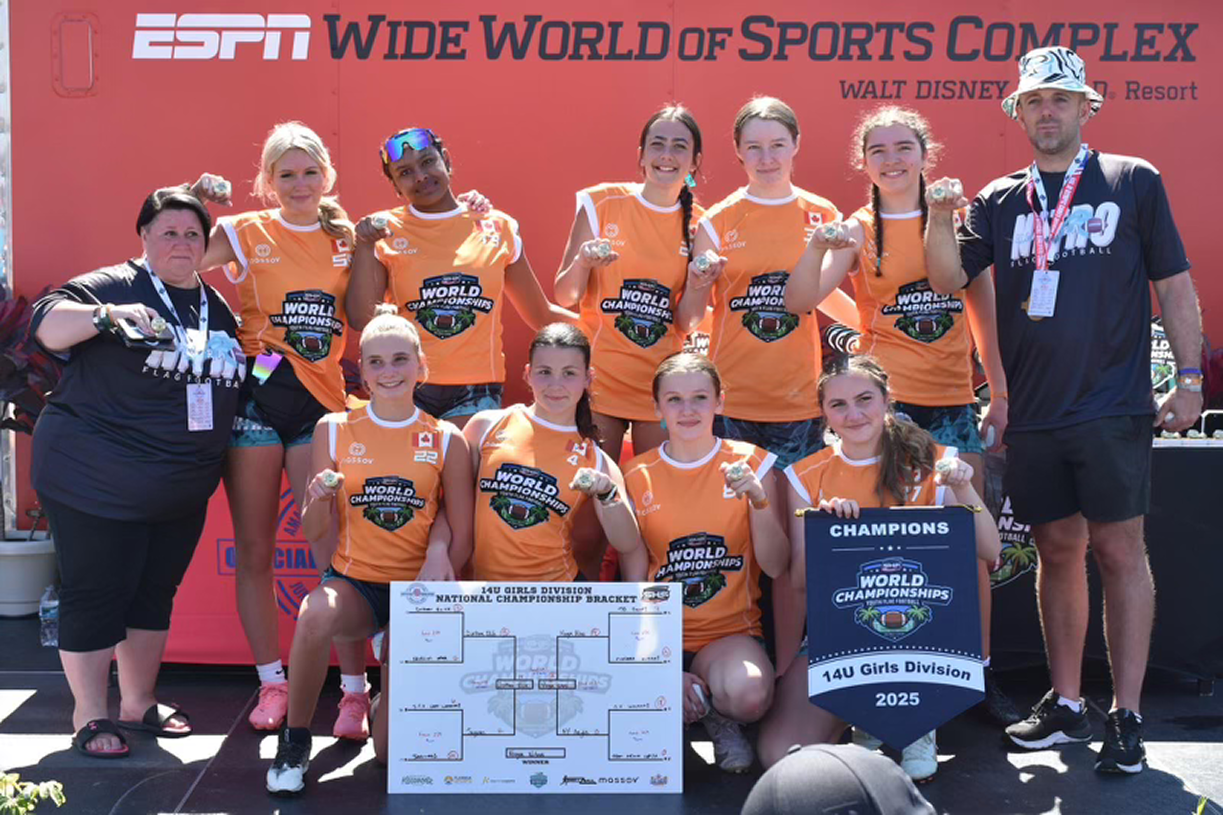 Niagara Nitros Shine at the Youth Flag Football World Championships 2025