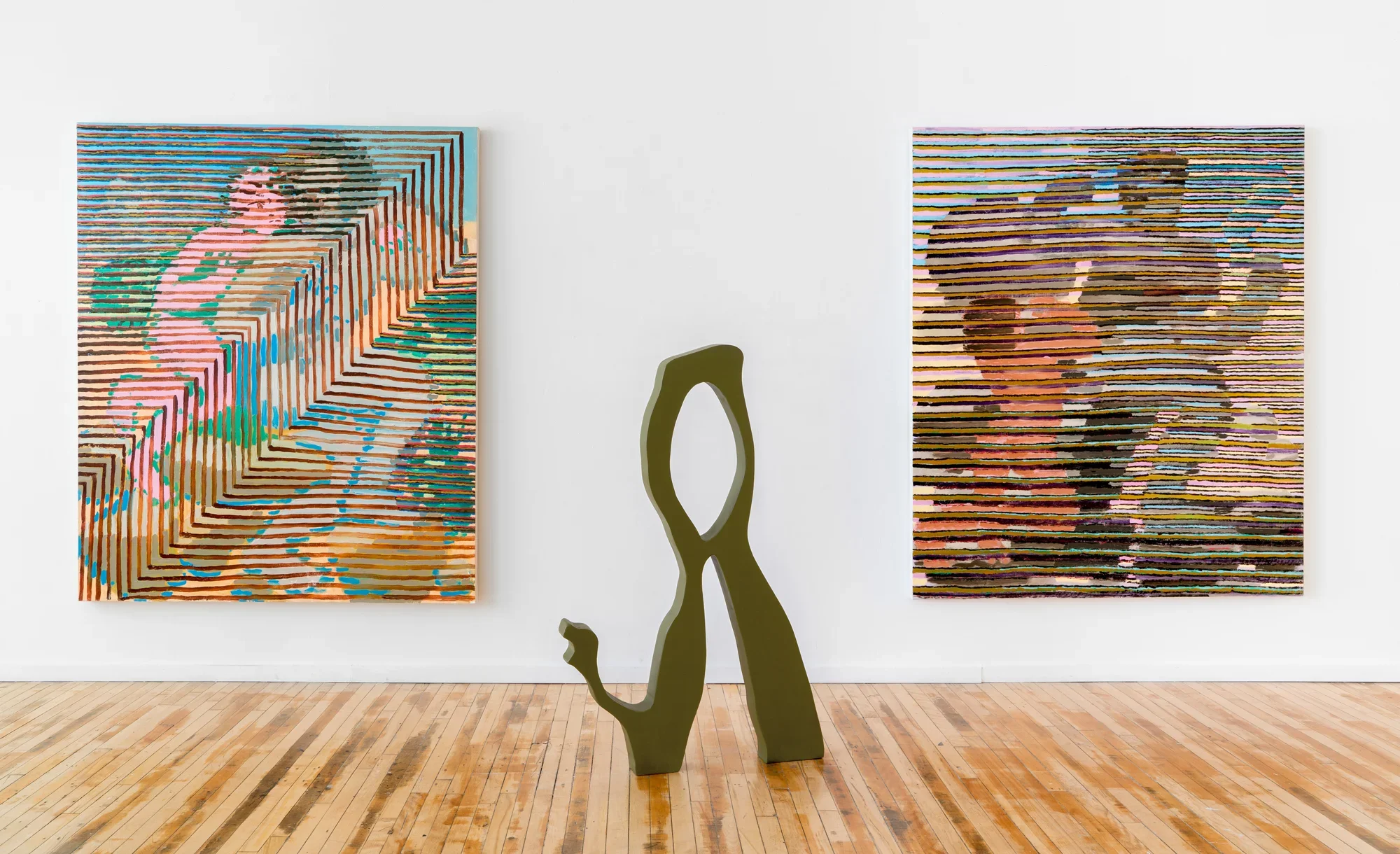 Mickey Mackenna & Delphine Hennelly, installation view, Pangée, Montreal, 2018
