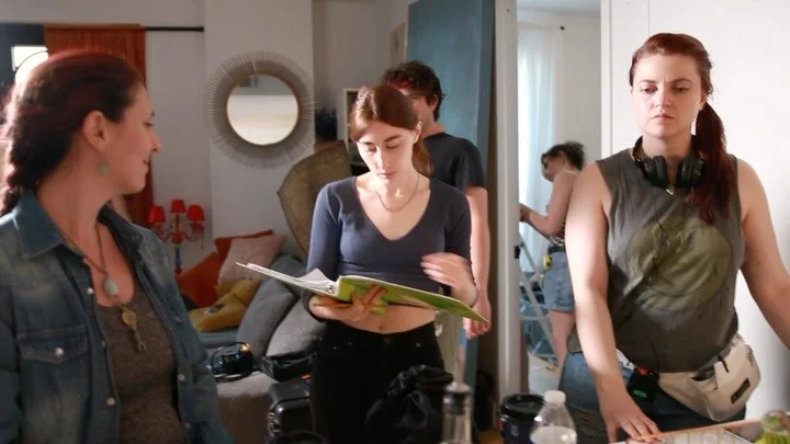 Roomie hasn&rsquo;t seen me in two months #onset 🎬 #scriptsupervisor 
.
.
.
First of many projects I&rsquo;ll be posting about. Last photo is a song! ;)
.
Thanks to everyone making @cost_of_living_film . As scripty for this shoot I got break down an