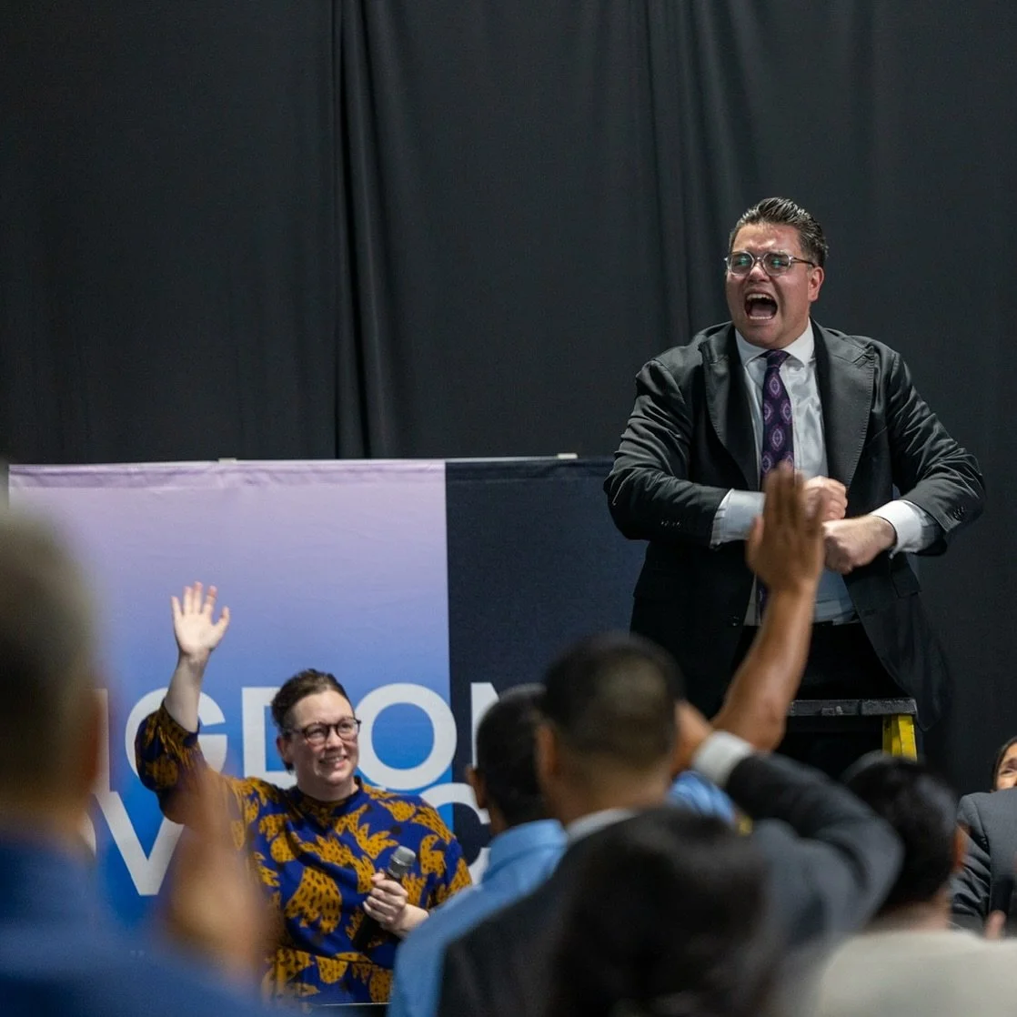 Don&rsquo;t miss the exciting things happening at First Church! Wednesday&rsquo;s at 7:30pm, Sundays at 10:00am and Friday night youth events @revivalutionyouth