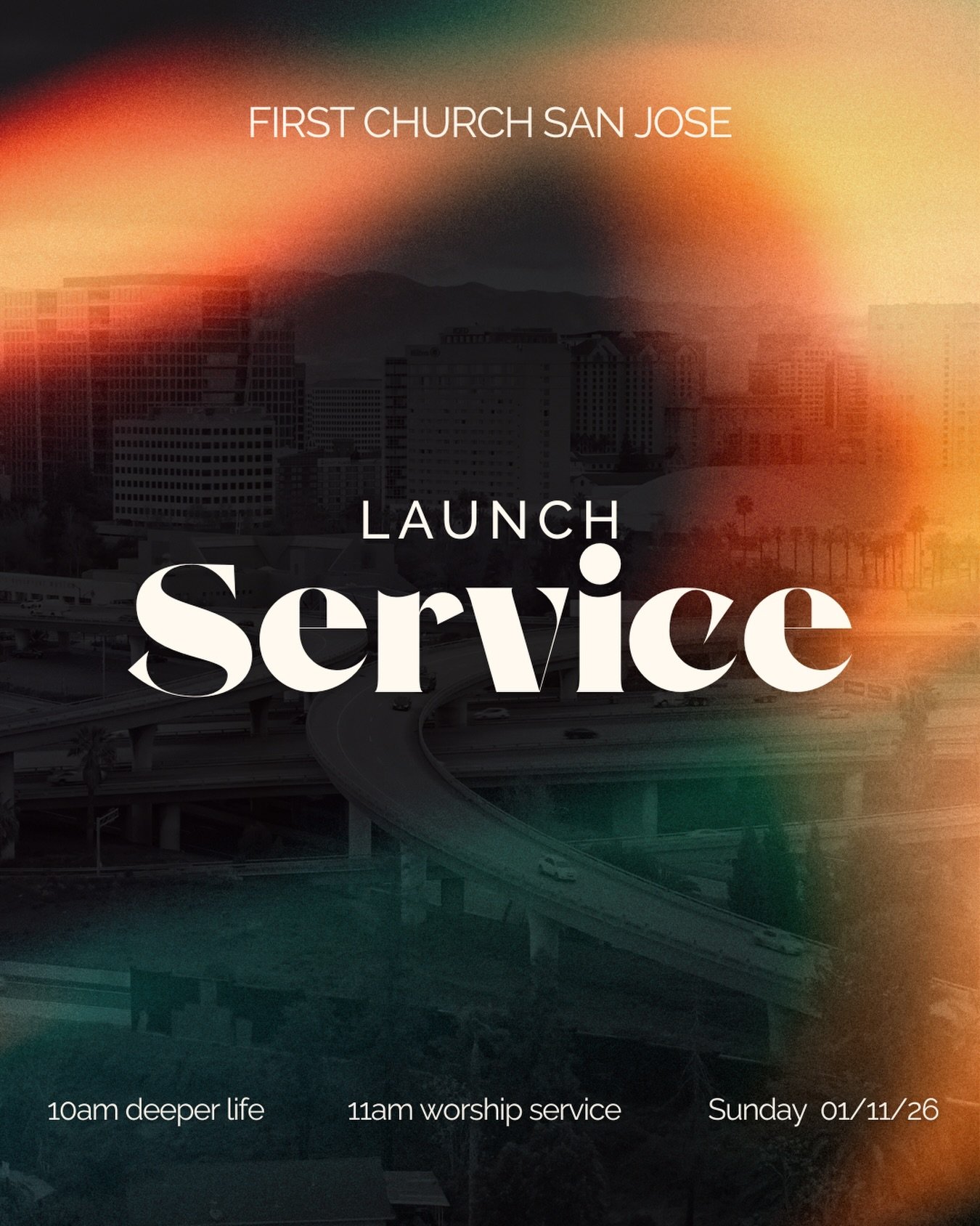 Tomorrow is Launch Service at First Church! Vision casting for 2026 and a powerful move of God&mdash;you won&rsquo;t want to miss it!