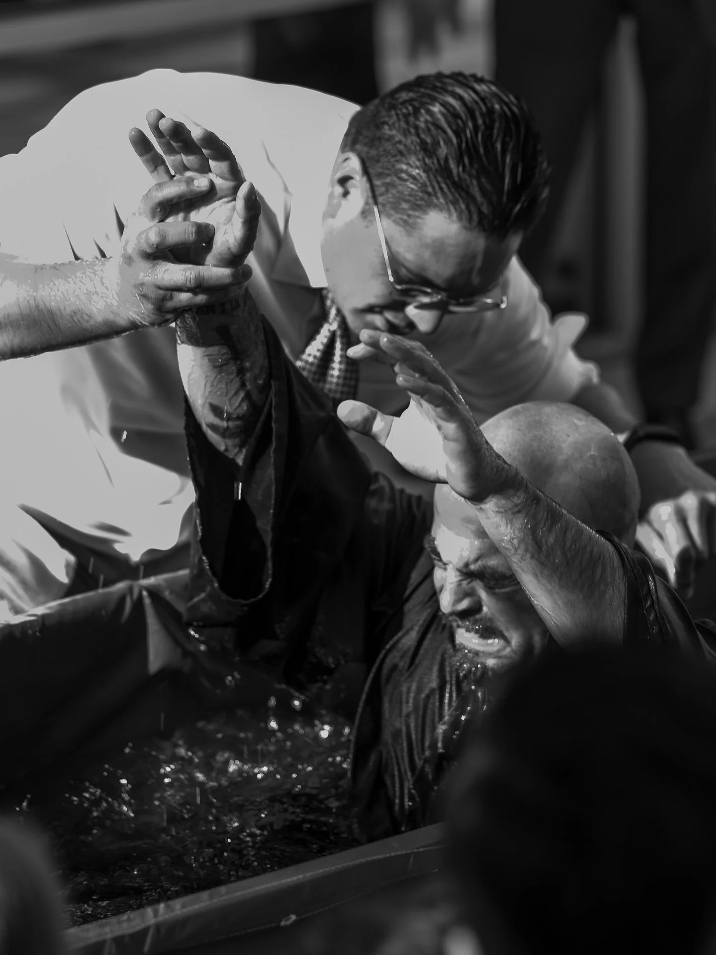 To God be the glory! 🙌 Another soul baptized in Jesus name!