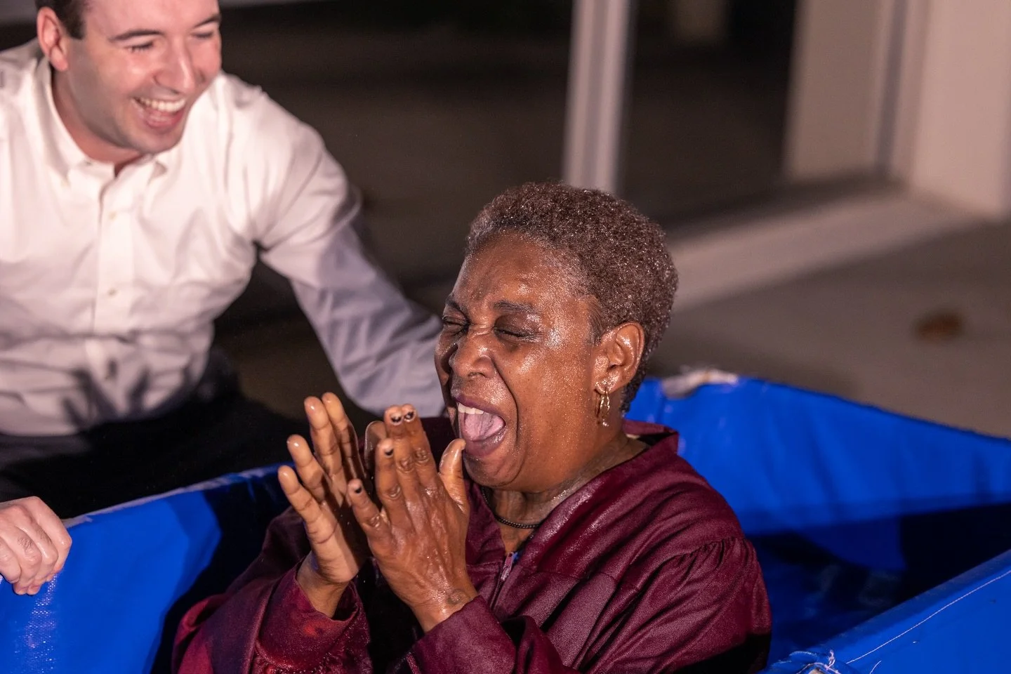 Washed clean, made new, and filled with a joy that only He can give 🙌🏼🤍