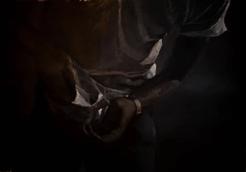 In Arms Reach 60” x 80” Oil on Canvas