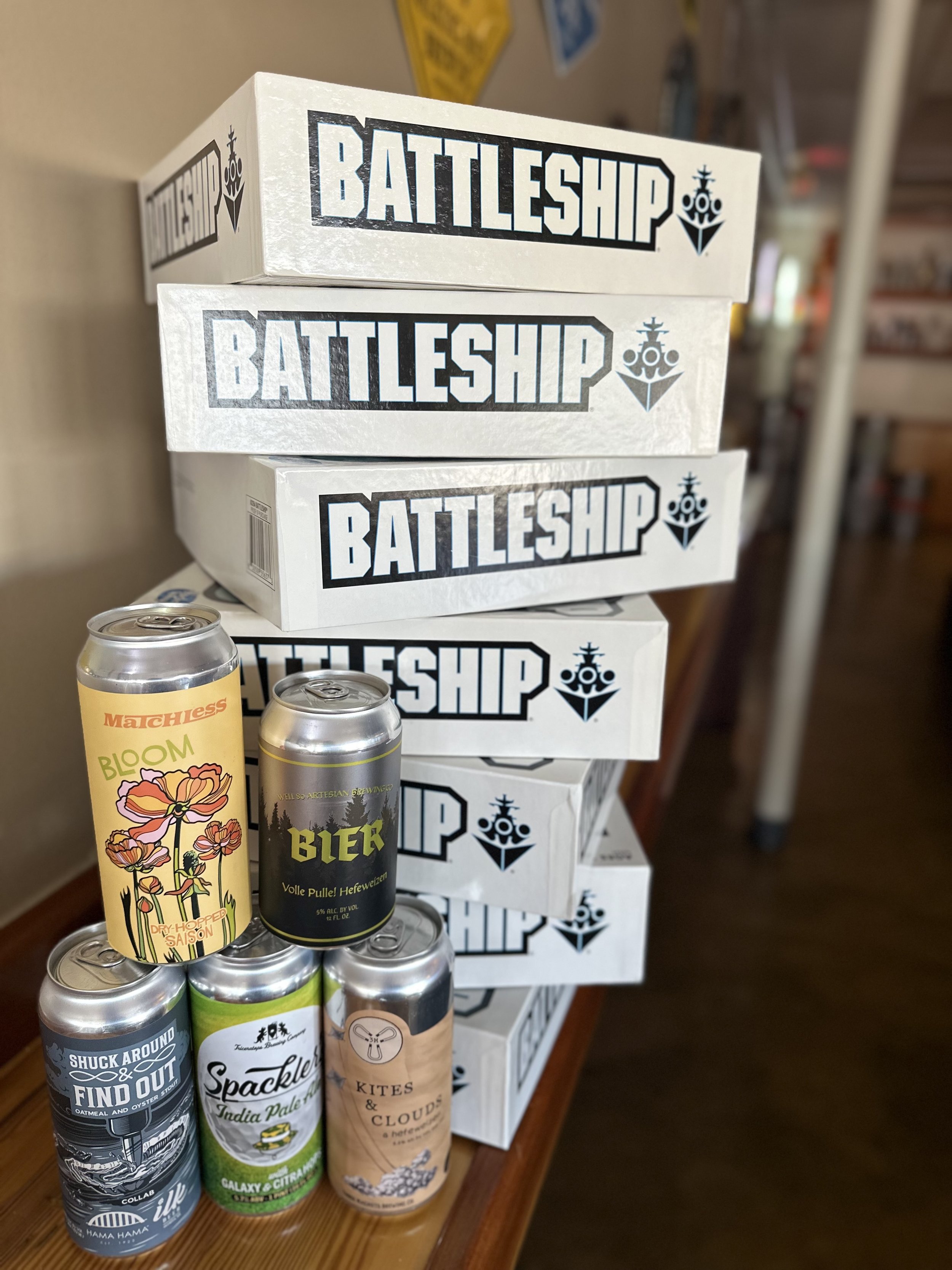 Boat Beers & Battleship