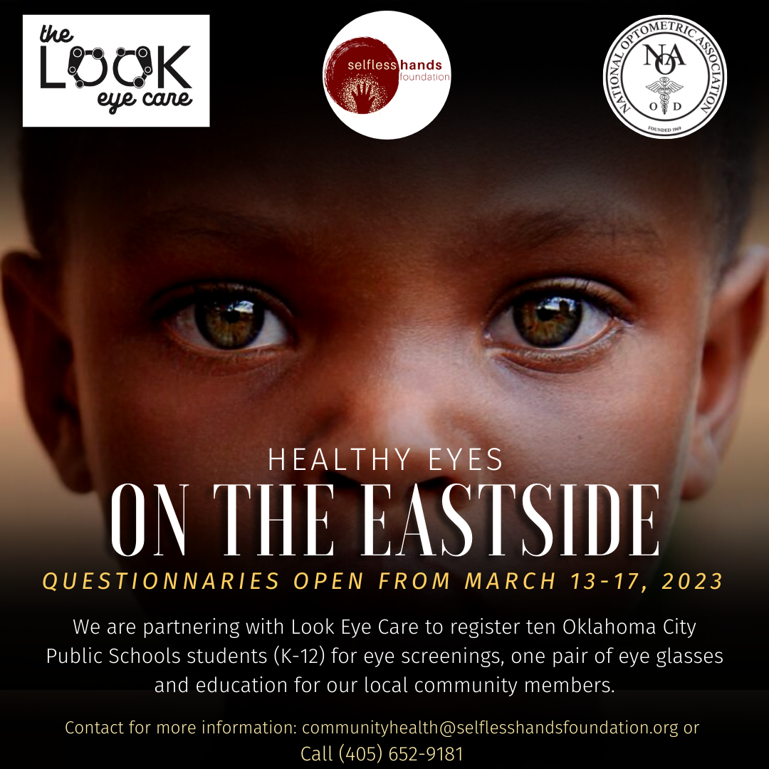 Healthy Eyes on the Eastside Questionnaires are OPEN!