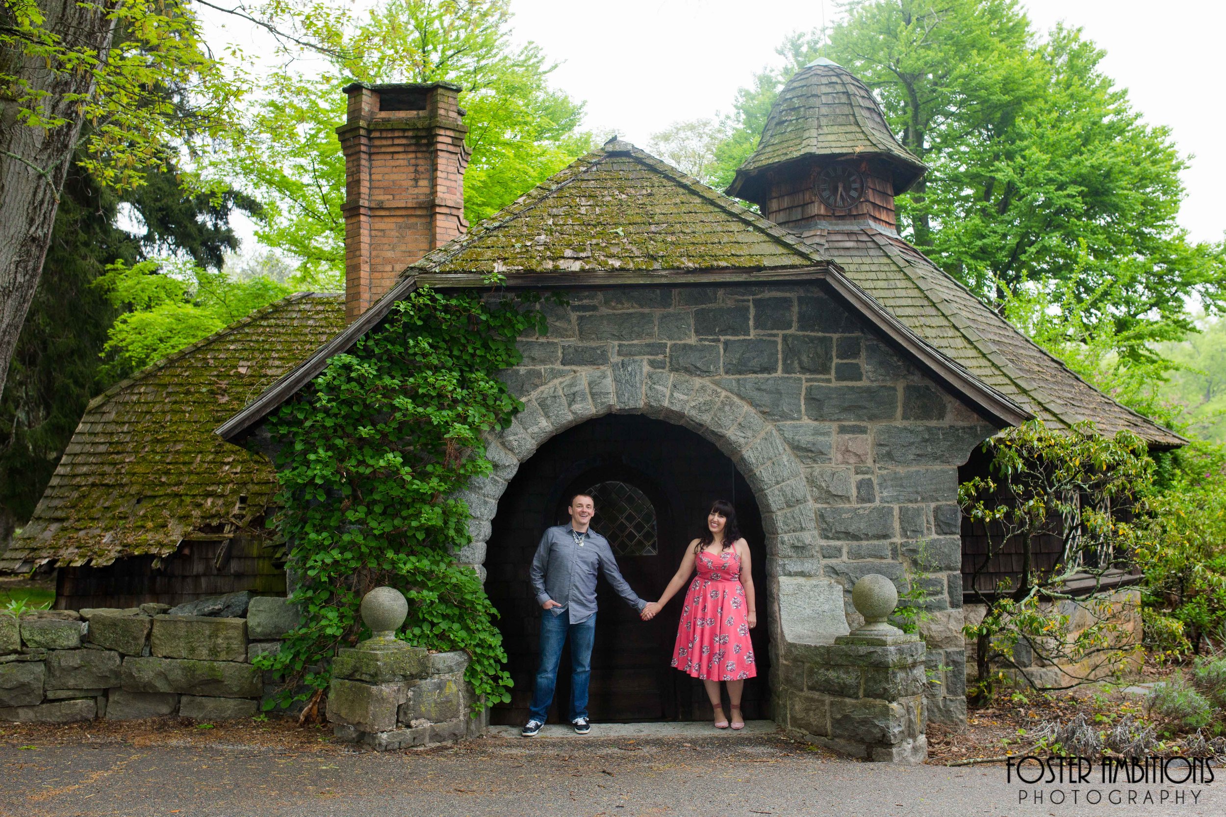 Nj Botanical Gardens Engagement Scarlett Sean New Jersey