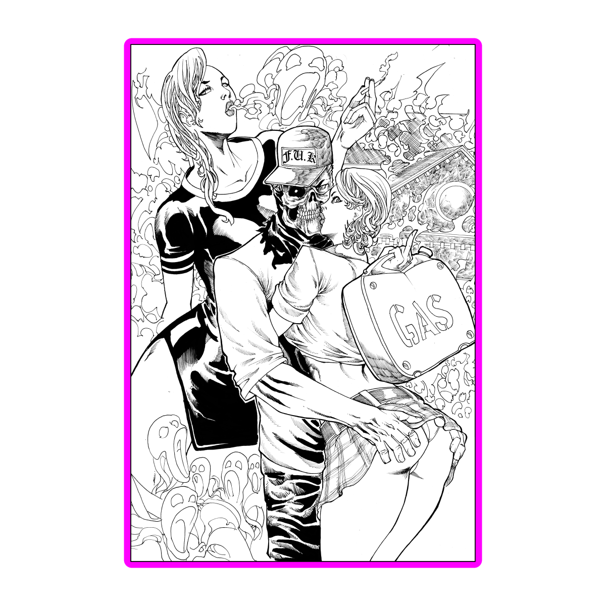 Fuckmore University — Poster #1 (24x36)