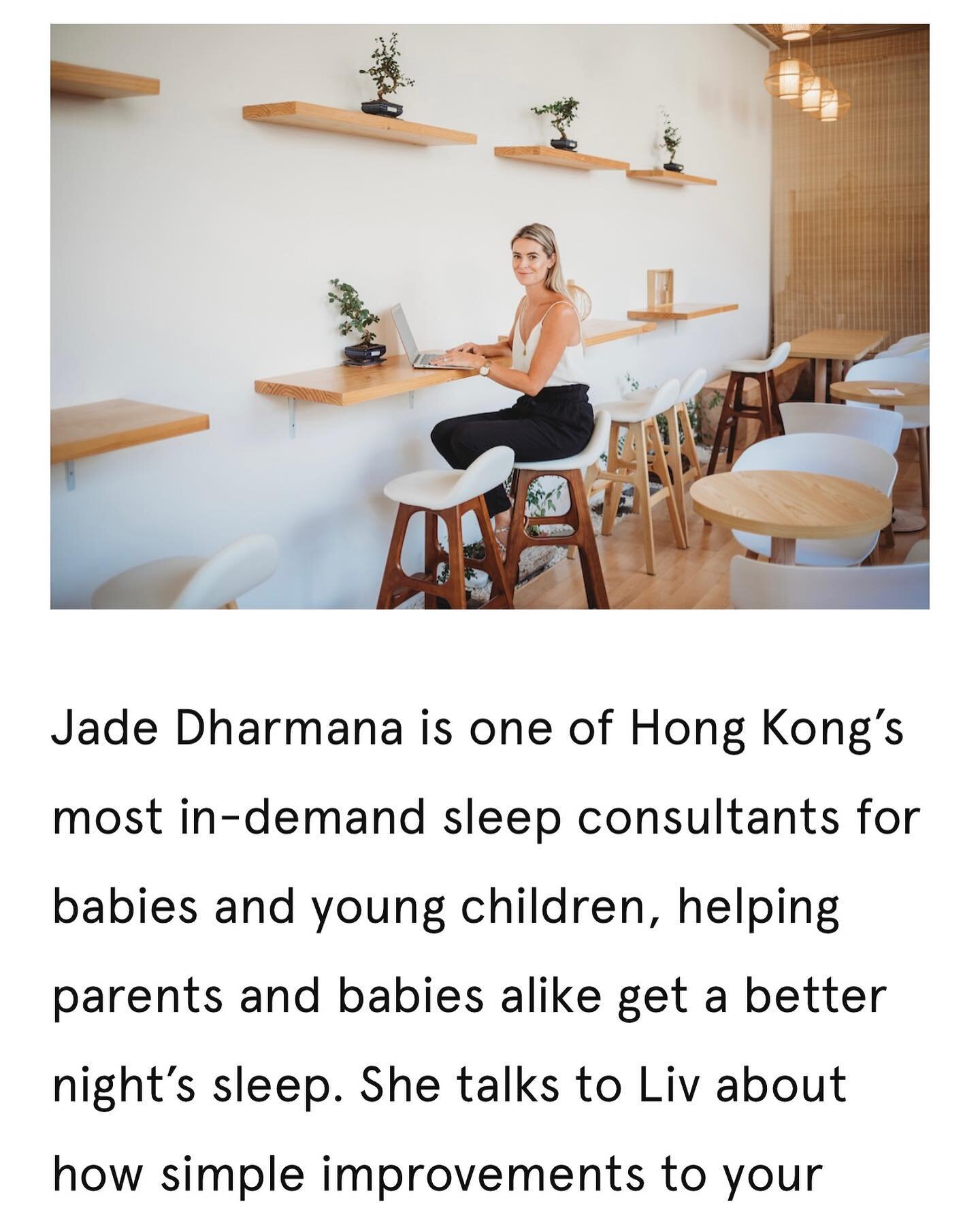 FEATURED INTERVIEW WITH LIV MAGAZINE
@liv.magazine 

The full interview can be read by copying this link:

https://liv-magazine.com/women-of-wellness-jade-dharmana-the-holistic-sleep-edit/

#interview #livmagazine #sleep #coach #featured #babysleep